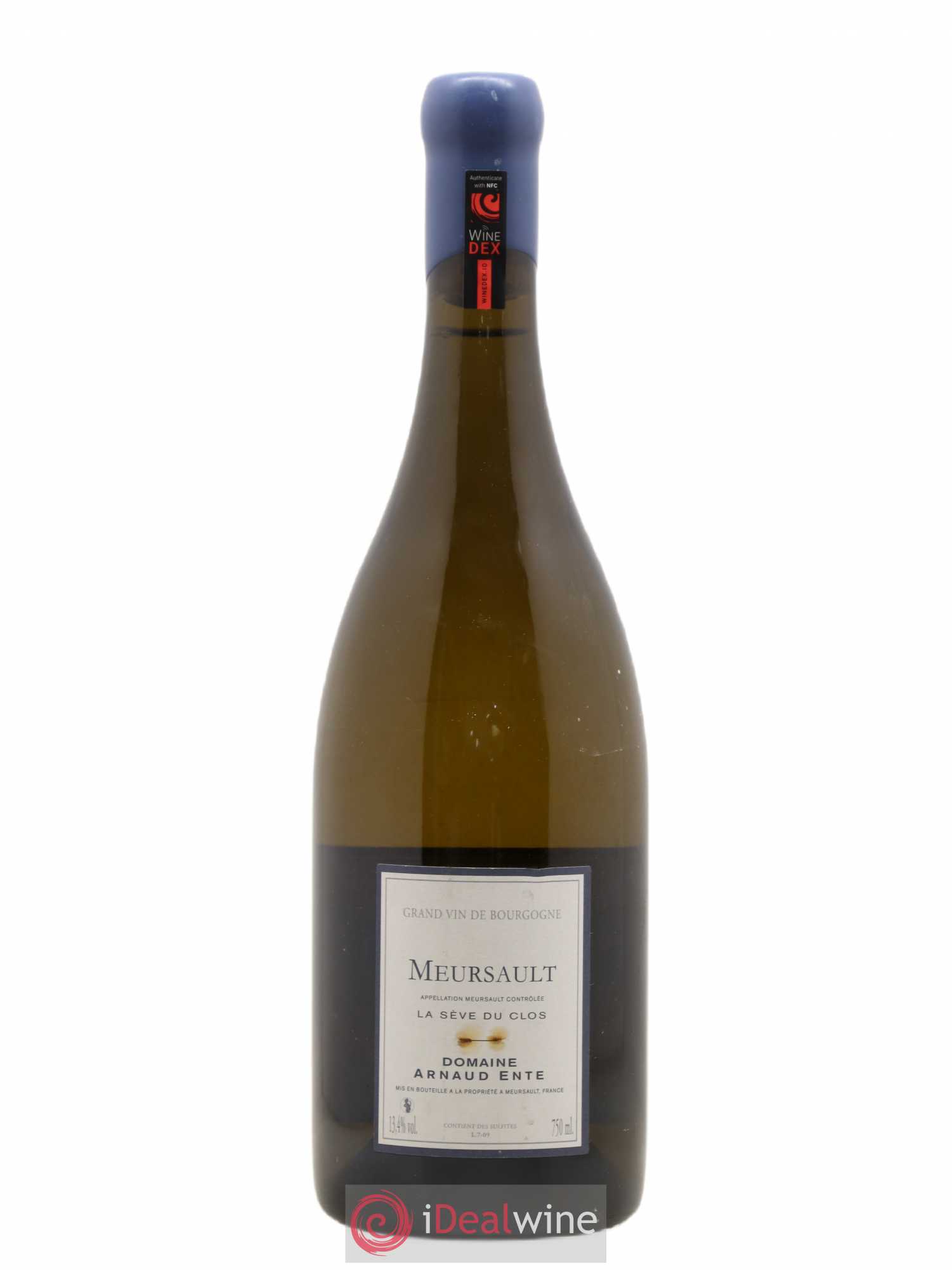 Meursault La Sève du Clos Arnaud Ente 2009 - Lot de 1 bouteille - 1