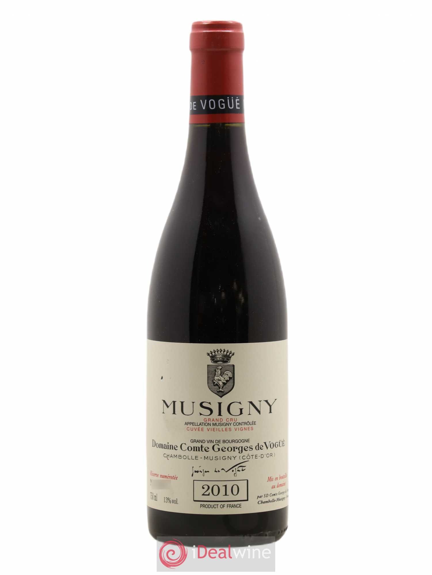 Musigny Grand Cru Cuvée Vieilles Vignes Comte Georges de Vogüé 2010 - Lot de 1 bouteille - 0