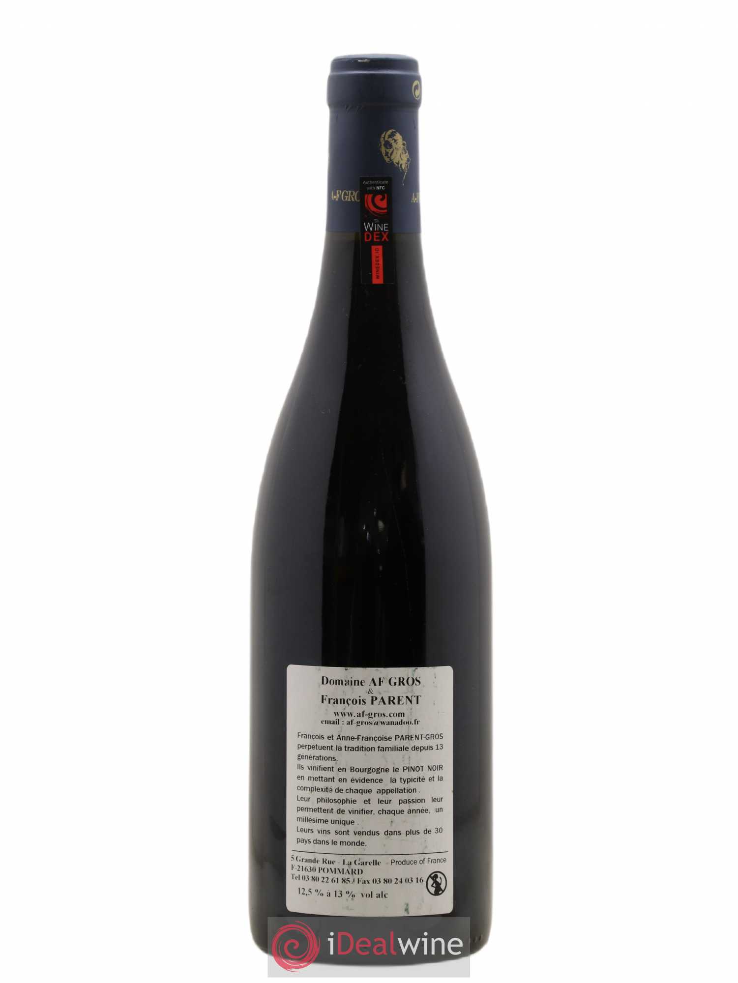 Richebourg Grand Cru A.-F. Gros 2010 - Lot de 1 bouteille - 1