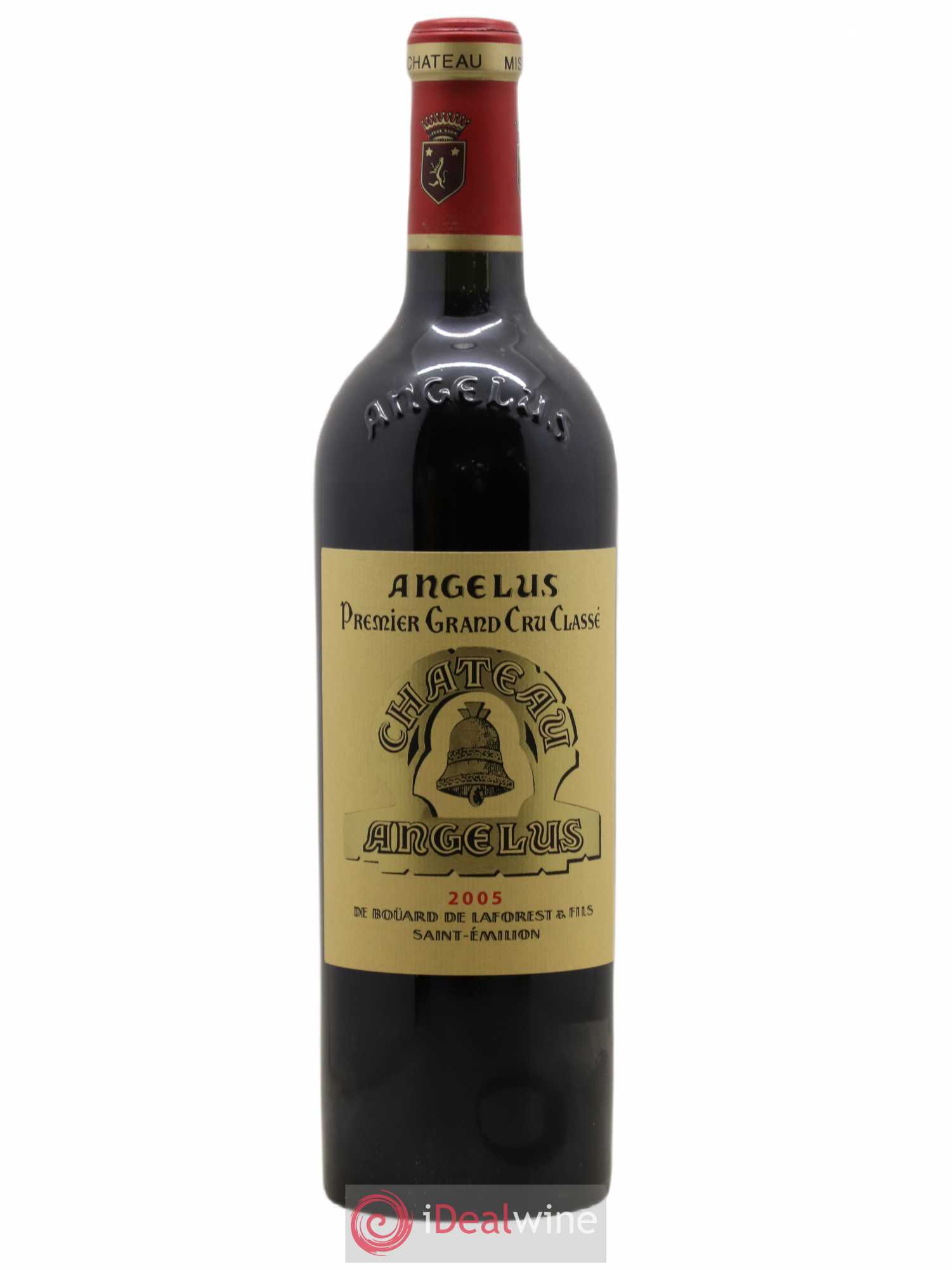 Château Angélus 1er Grand Cru Classé A 2005 - Lot de 1 bouteille - 0