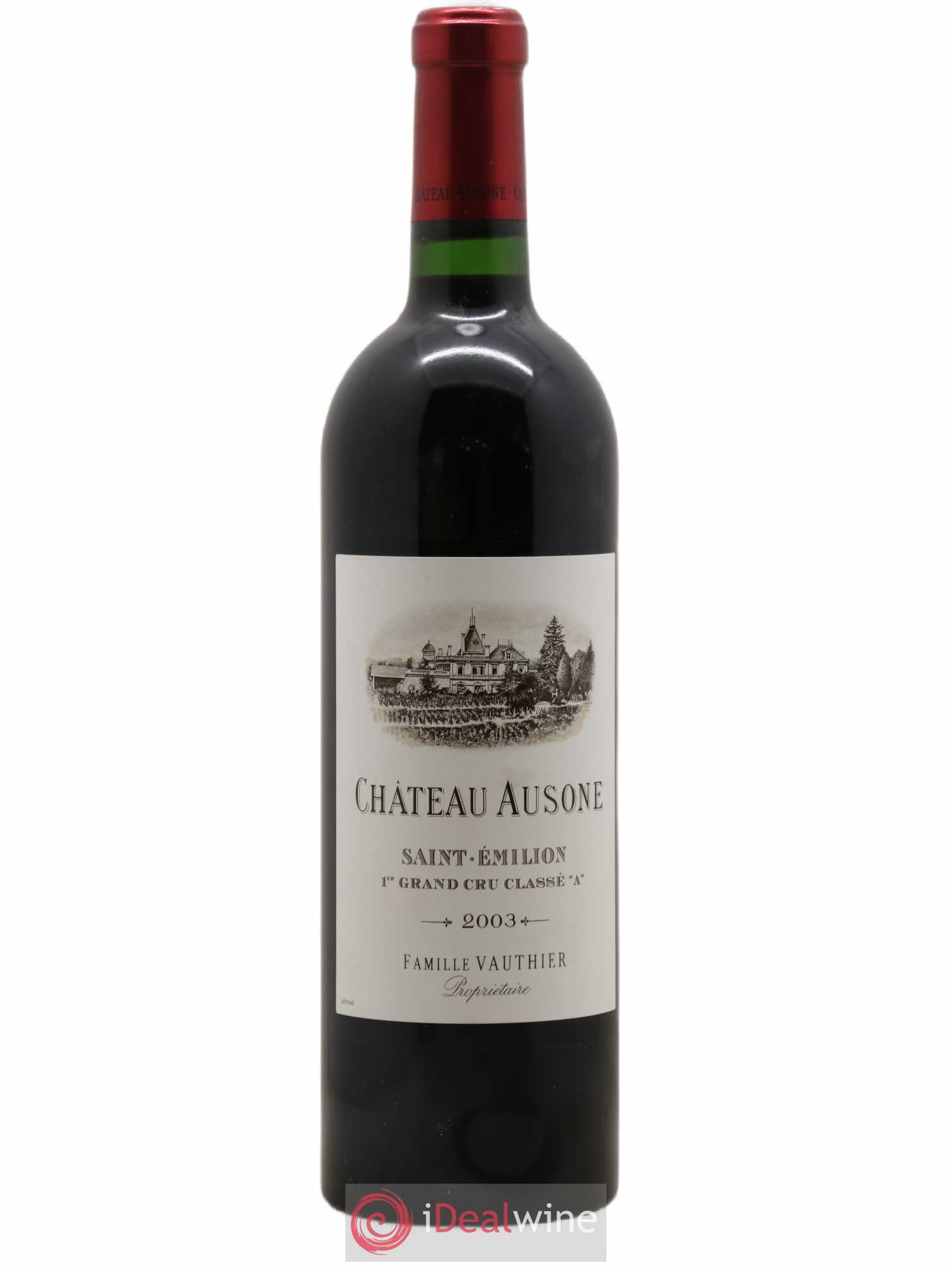 Château Ausone 1er Grand Cru Classé A 2003 - Lot de 1 bouteille - 0