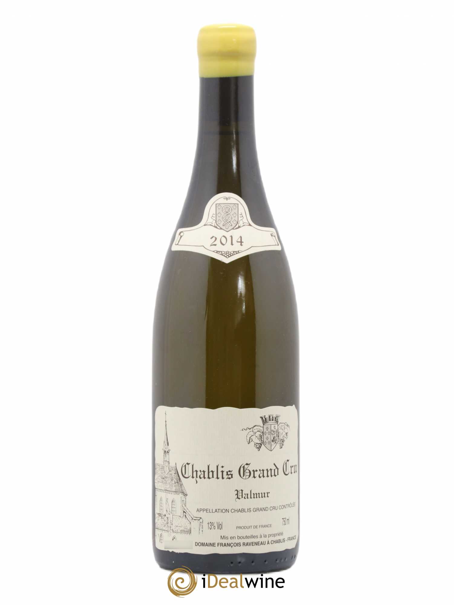 Chablis Grand Cru Valmur Raveneau (Domaine) 2014 - Lot de 1 bouteille - 0