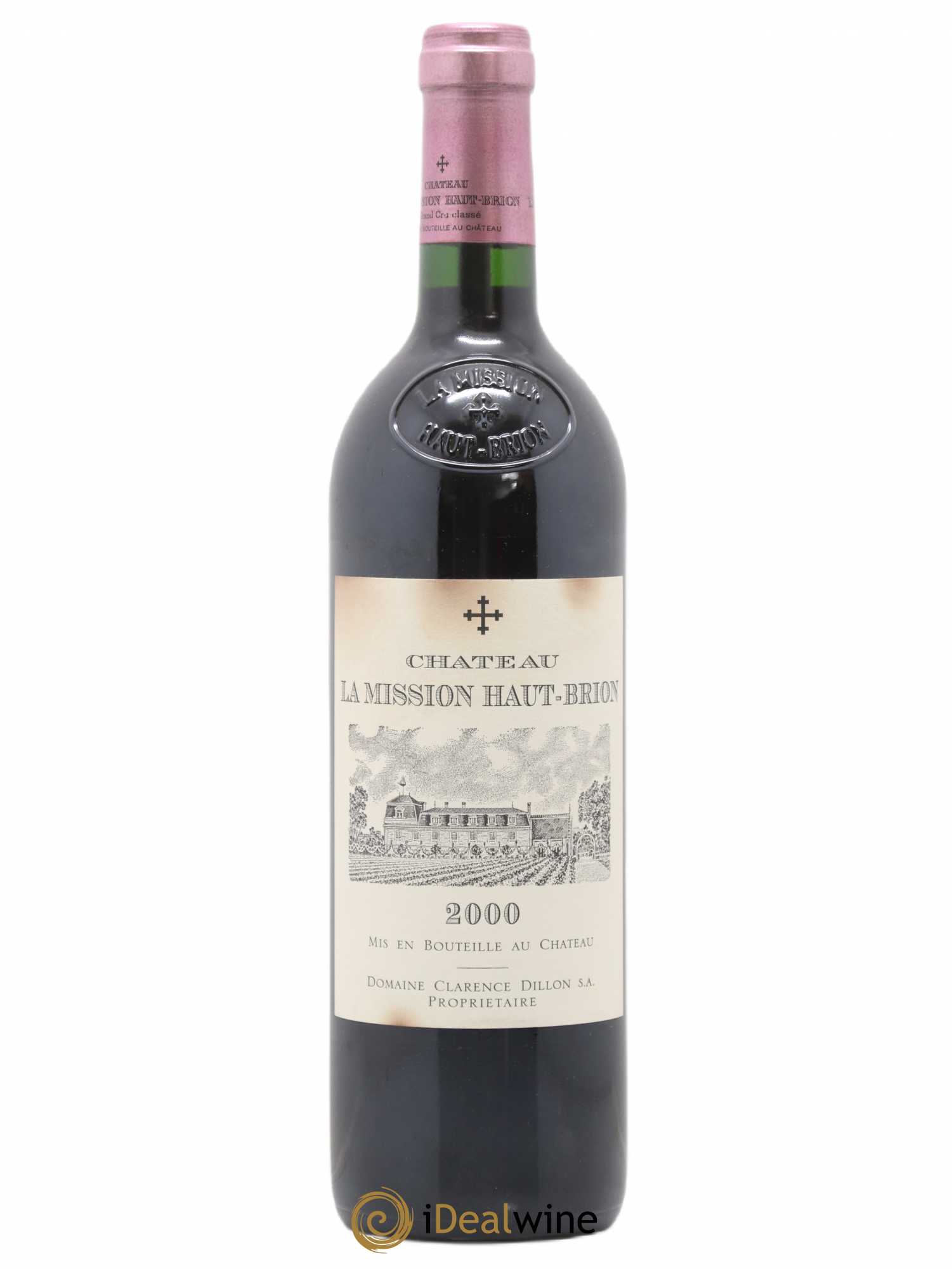 Château la Mission Haut-Brion Cru Classé de Graves 2000 - Lot de 1 bouteille - 0