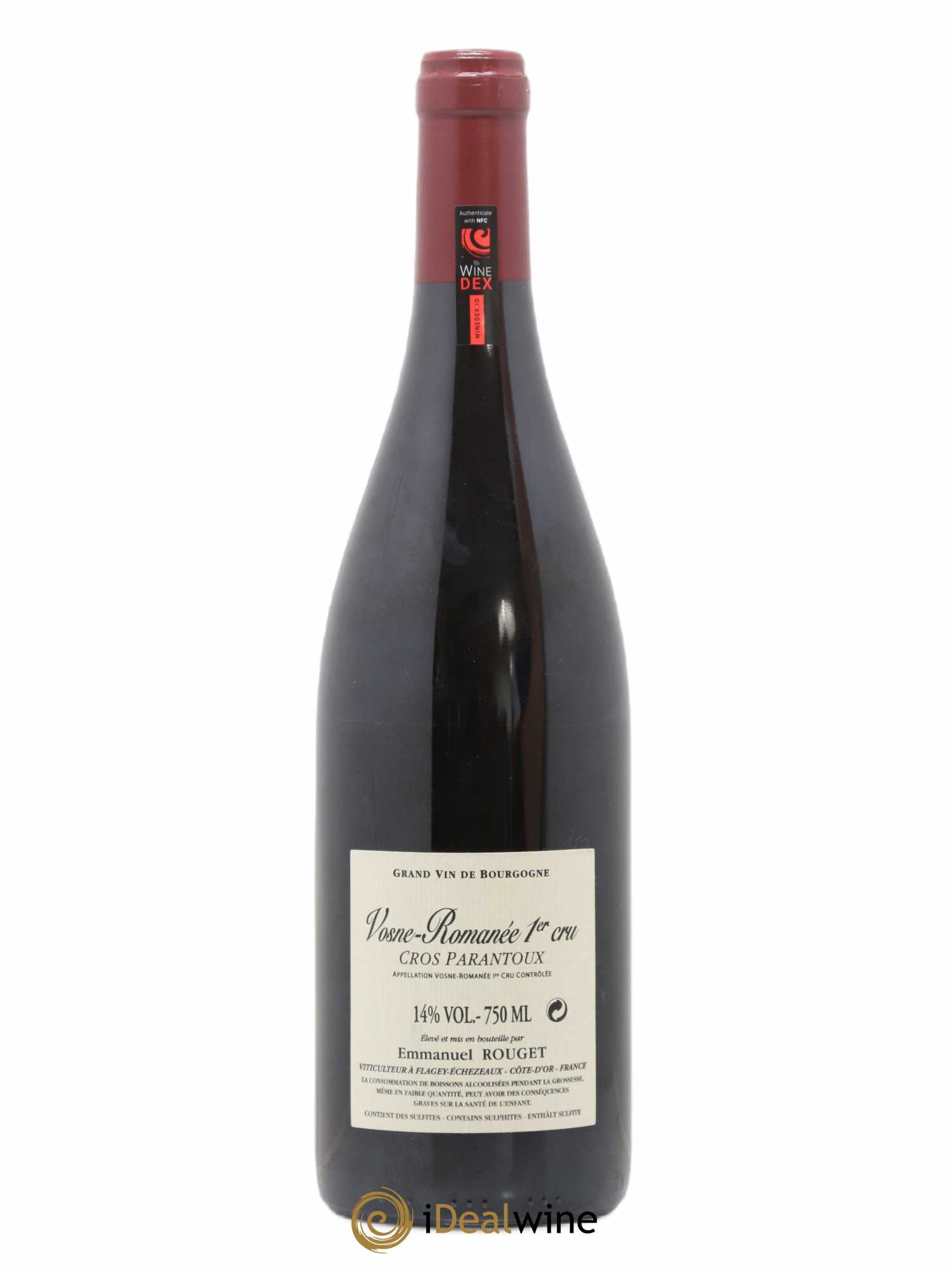 Vosne-Romanée 1er Cru Cros Parantoux Emmanuel Rouget 2010 - Lot de 1 bouteille - 1