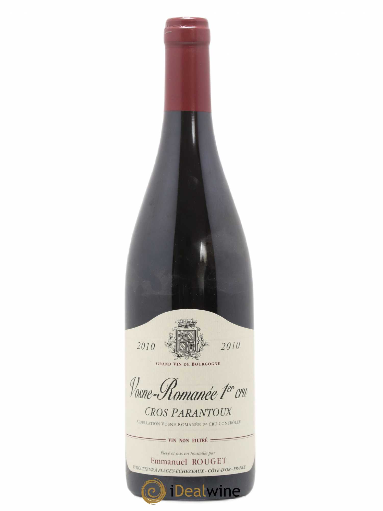 Vosne-Romanée 1er Cru Cros Parantoux Emmanuel Rouget 2010 - Lot de 1 bouteille - 0