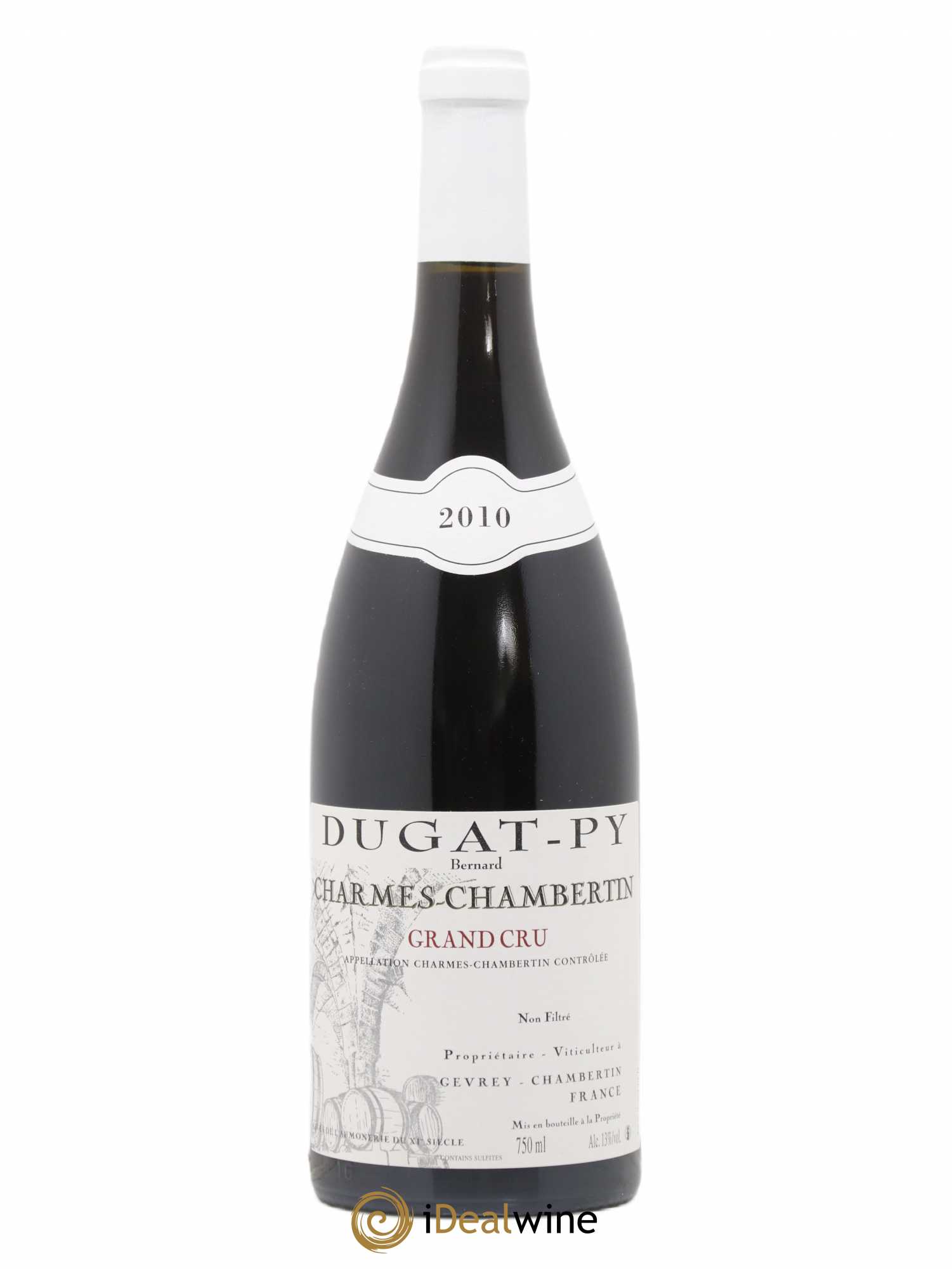 Charmes-Chambertin Grand Cru Dugat-Py 2010 - Lot de 1 bouteille - 0