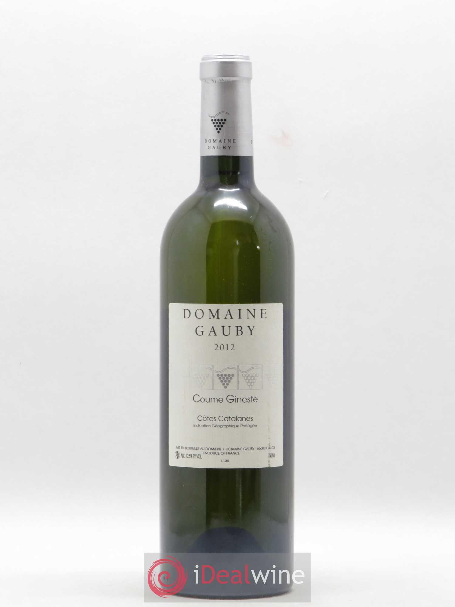 Côtes Catalanes Coume Gineste Gauby (Domaine) 2012 - Lot de 1 bouteille - 0