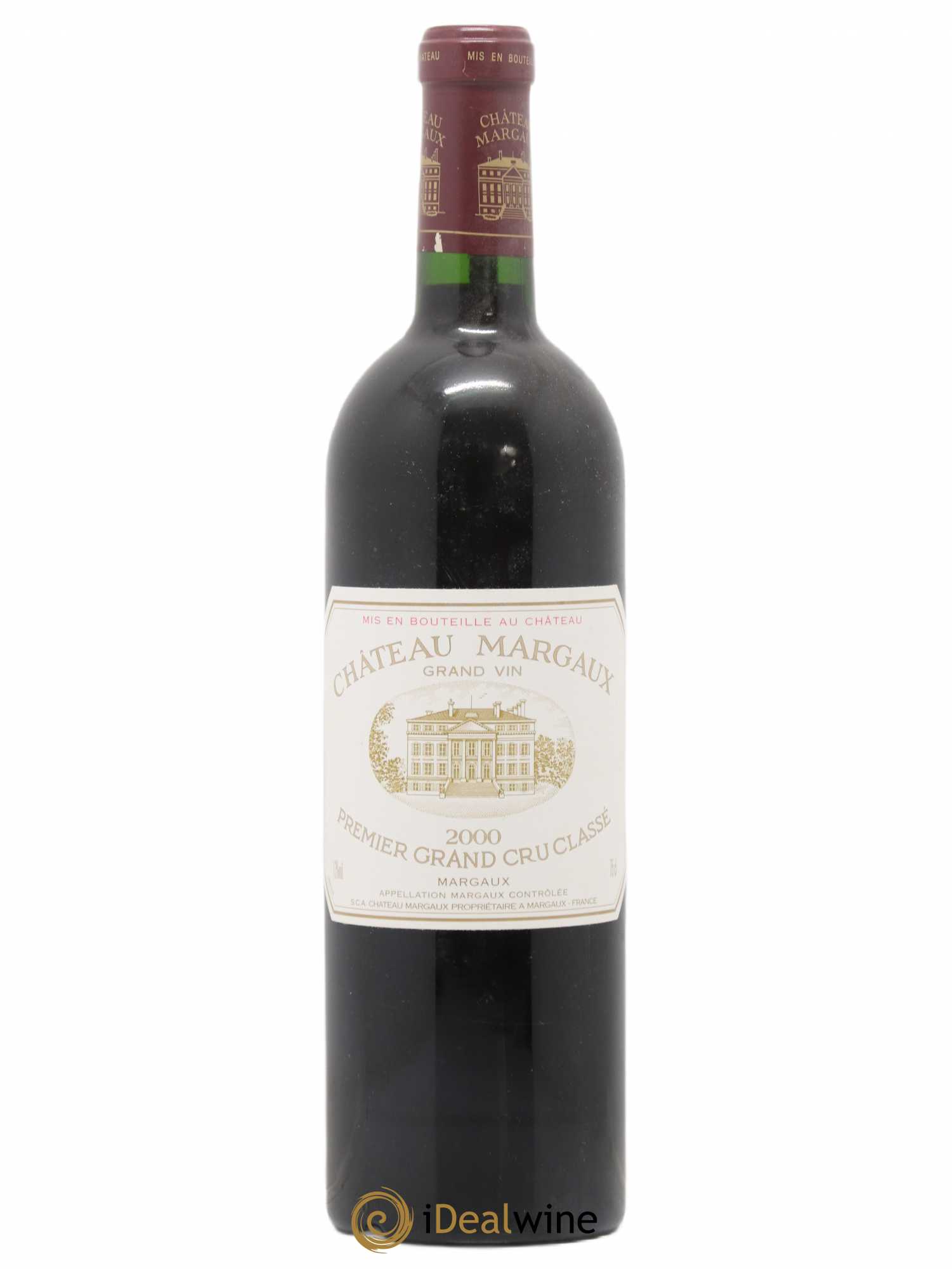 Château Margaux 1er Grand Cru Classé 2000 - Lot de 1 bouteille - 0