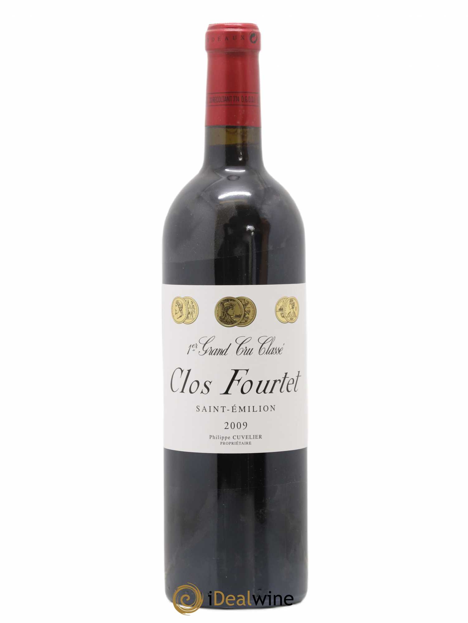 Clos Fourtet 1er Grand Cru Classé B 2009 - Lot de 1 bouteille - 0