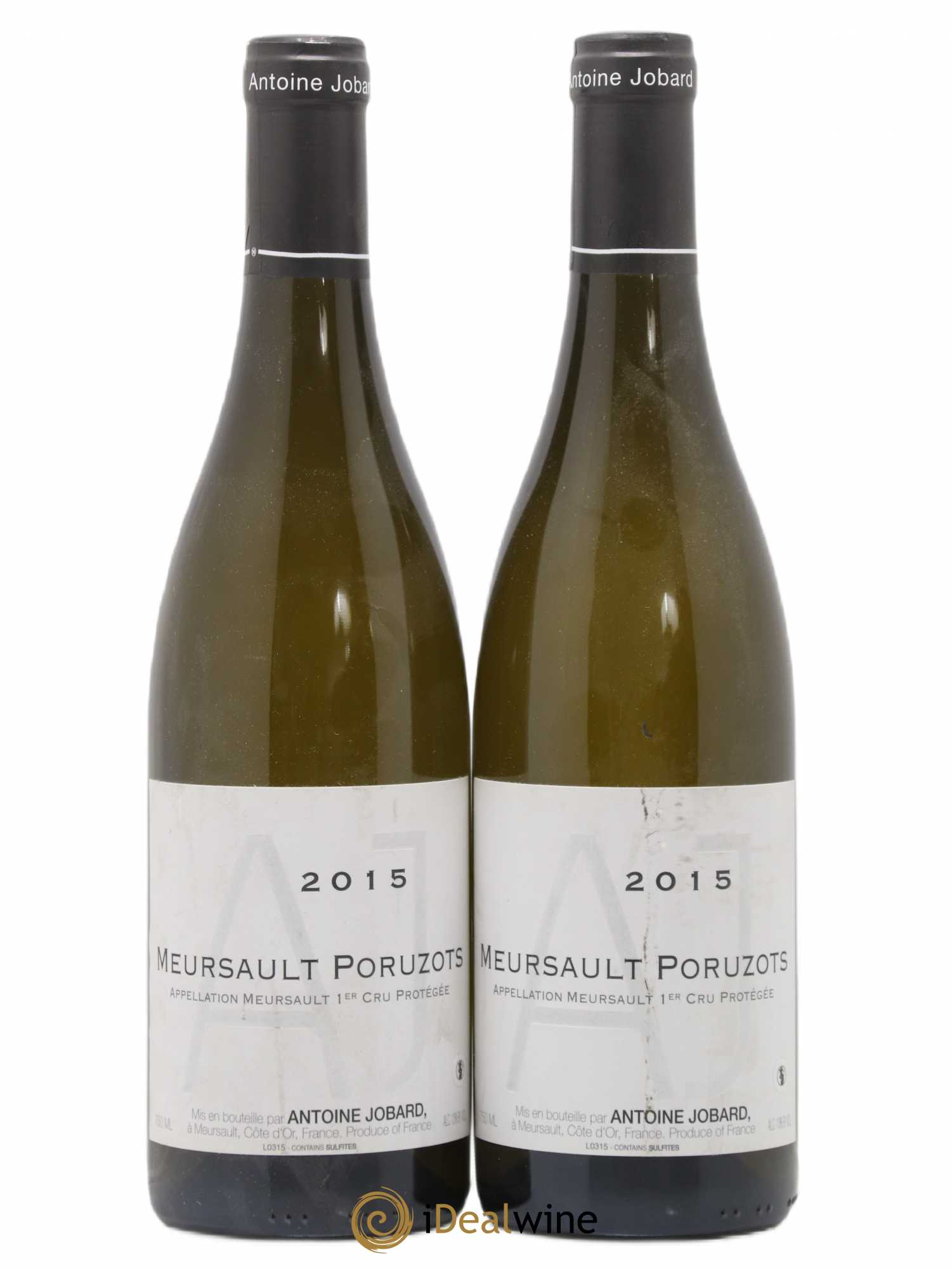 Meursault 1er Cru Poruzots François et Antoine Jobard (Domaine) 2015 - Lot de 2 bouteilles - 0