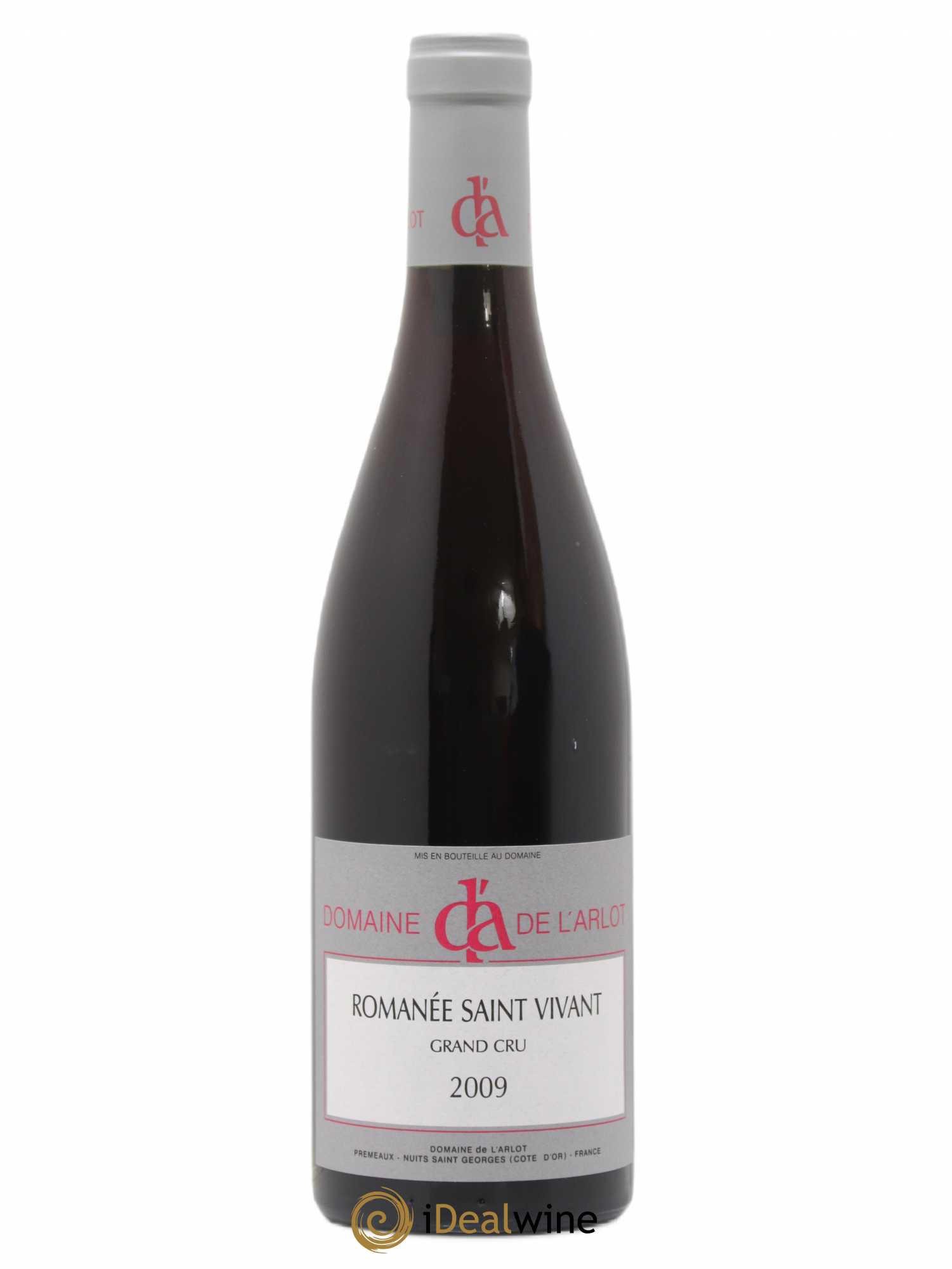 Romanée-Saint-Vivant Grand Cru Domaine de l'Arlot 2009 - Lot de 1 bouteille - 0