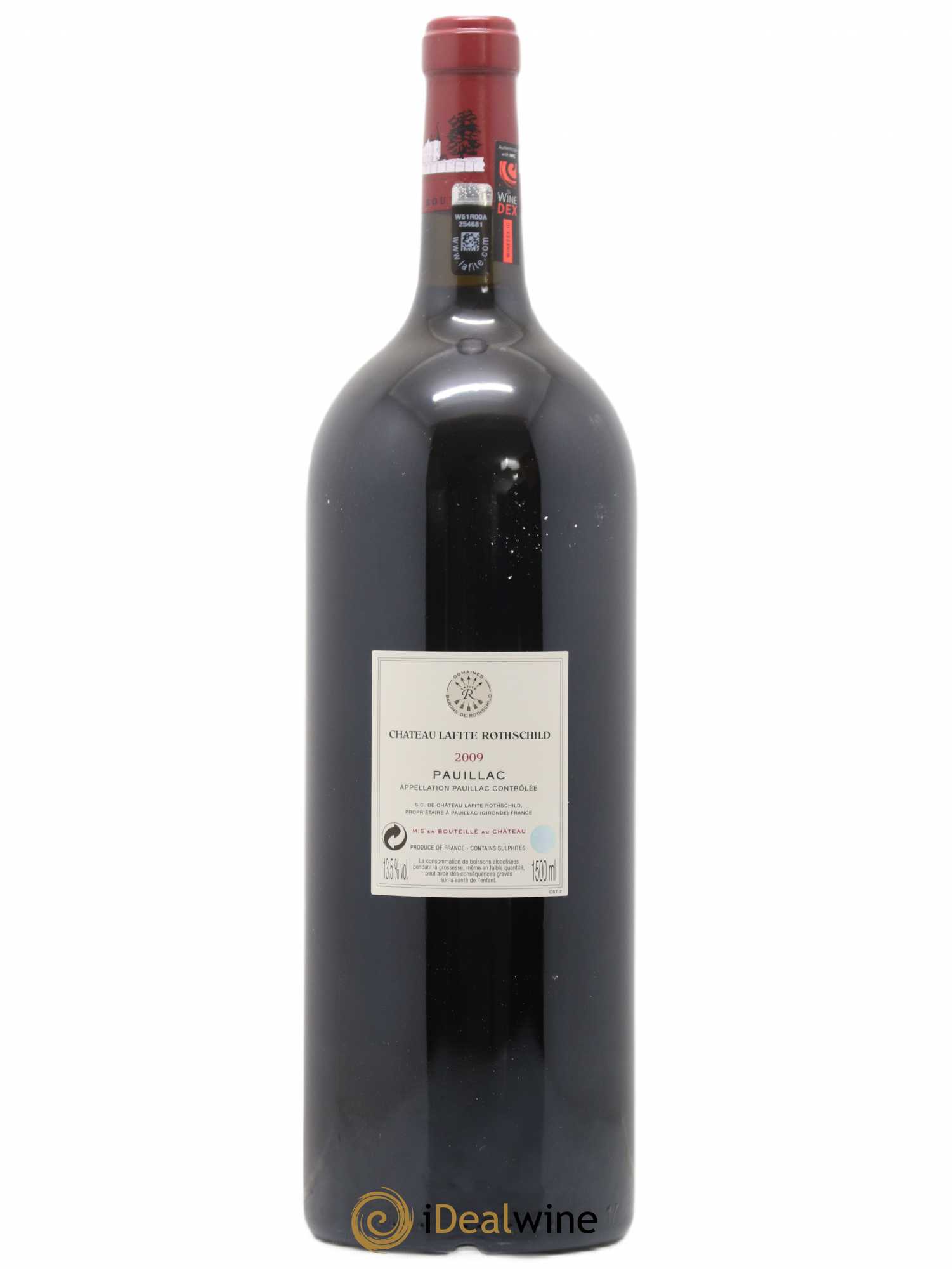Château Lafite Rothschild 1er Grand Cru Classé 2009 - Lot de 1 magnum - 1