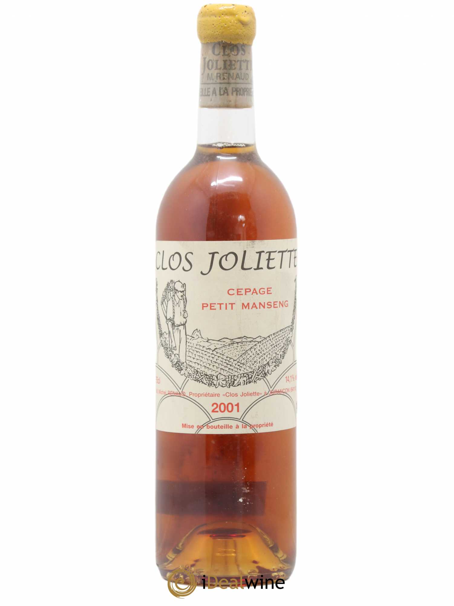 Jurançon Clos Joliette 2001 - Posten von 1 Flasche - 0