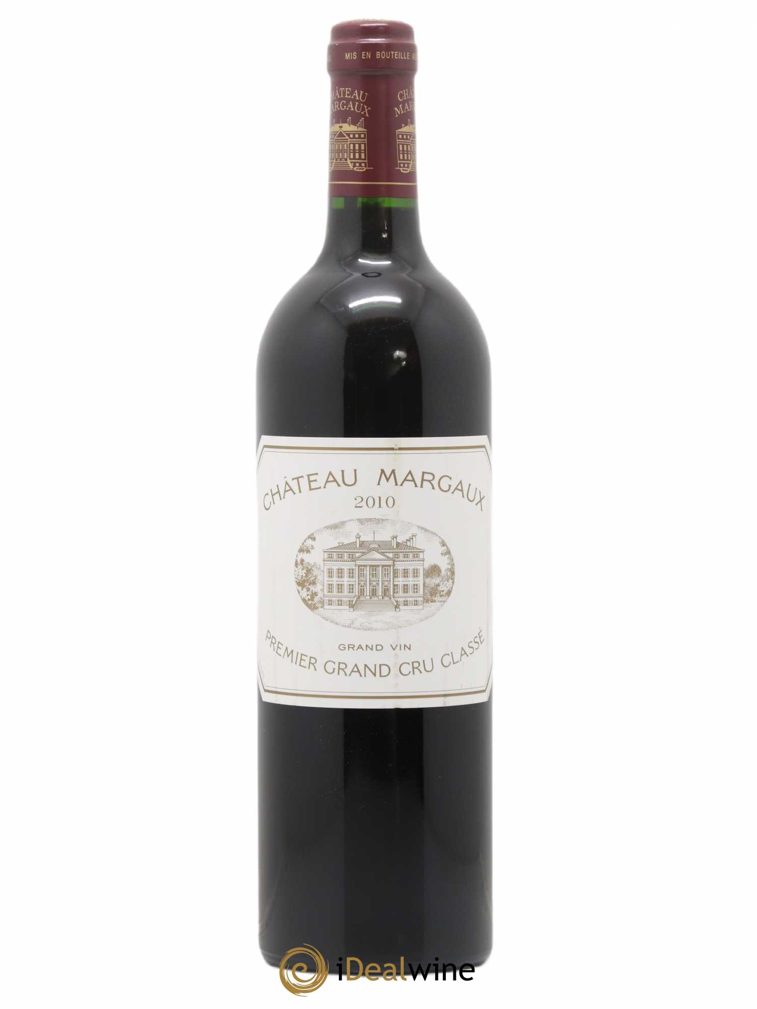 Château Margaux 1er Grand Cru Classé 2010 - Lot de 1 bouteille - 0