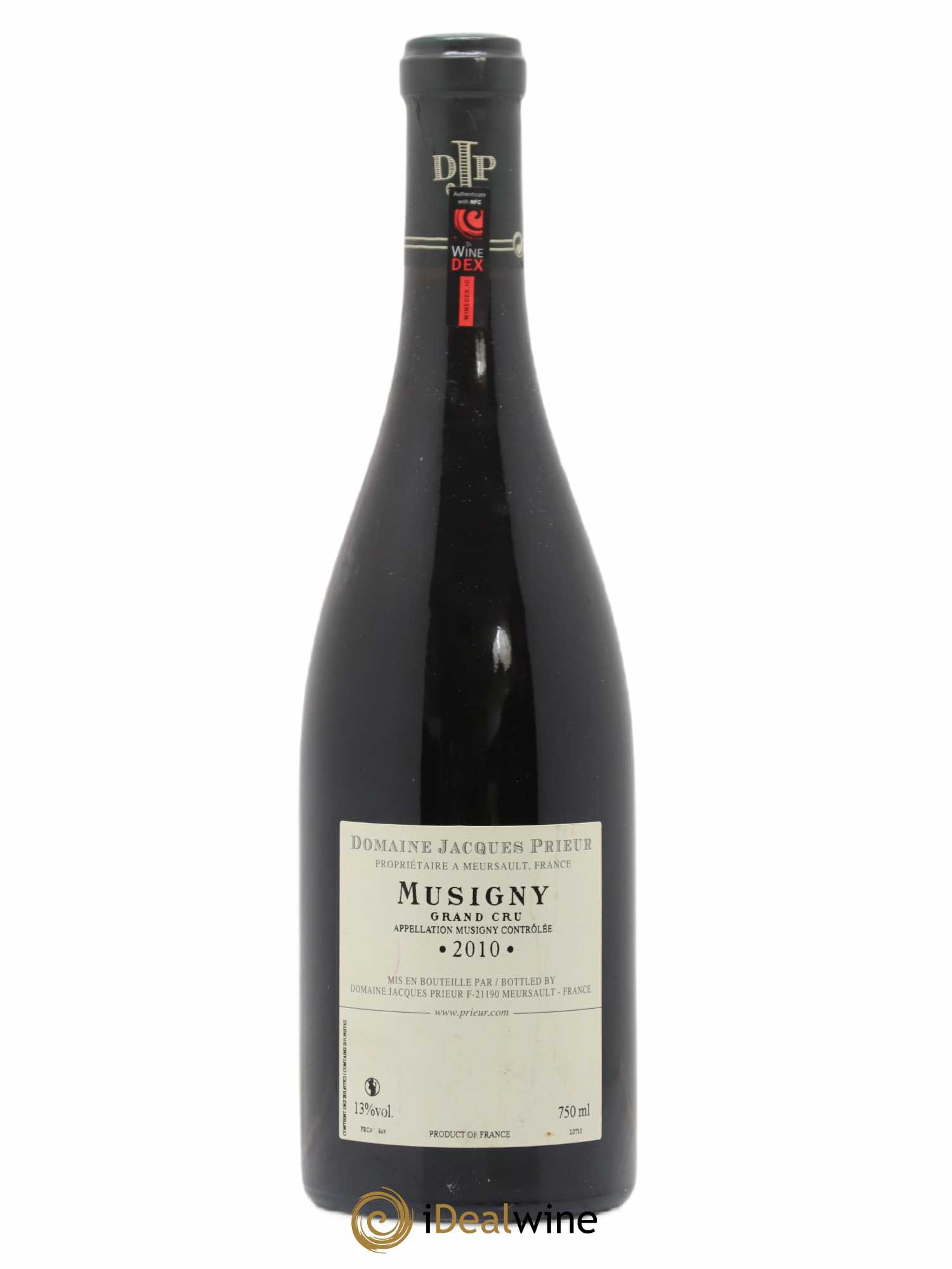 Musigny Grand Cru Jacques Prieur (Domaine) 2010 - Lot de 1 bouteille - 1