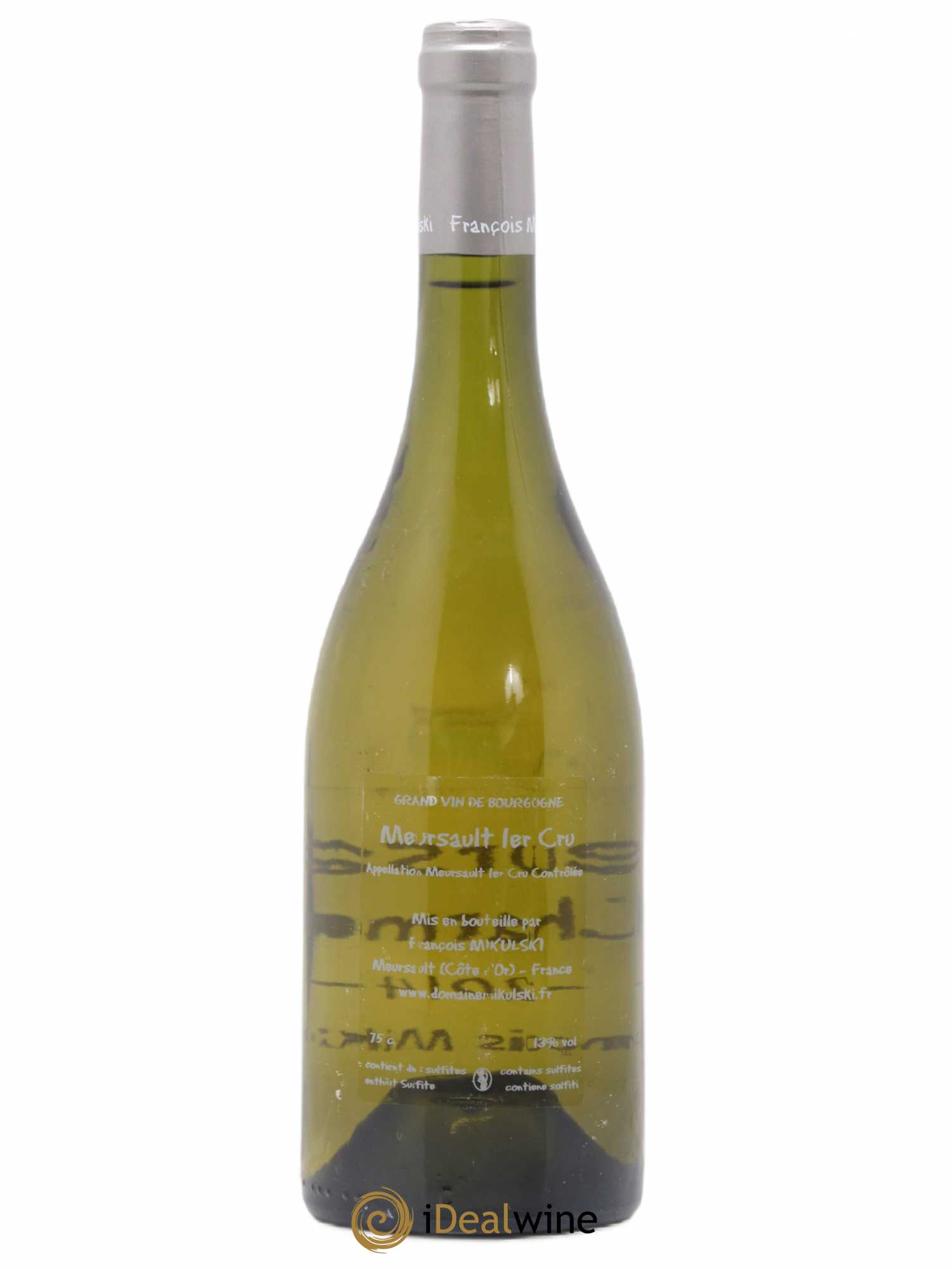 Meursault 1er Cru Charmes François Mikulski 2014 - Lot de 1 bouteille - 1