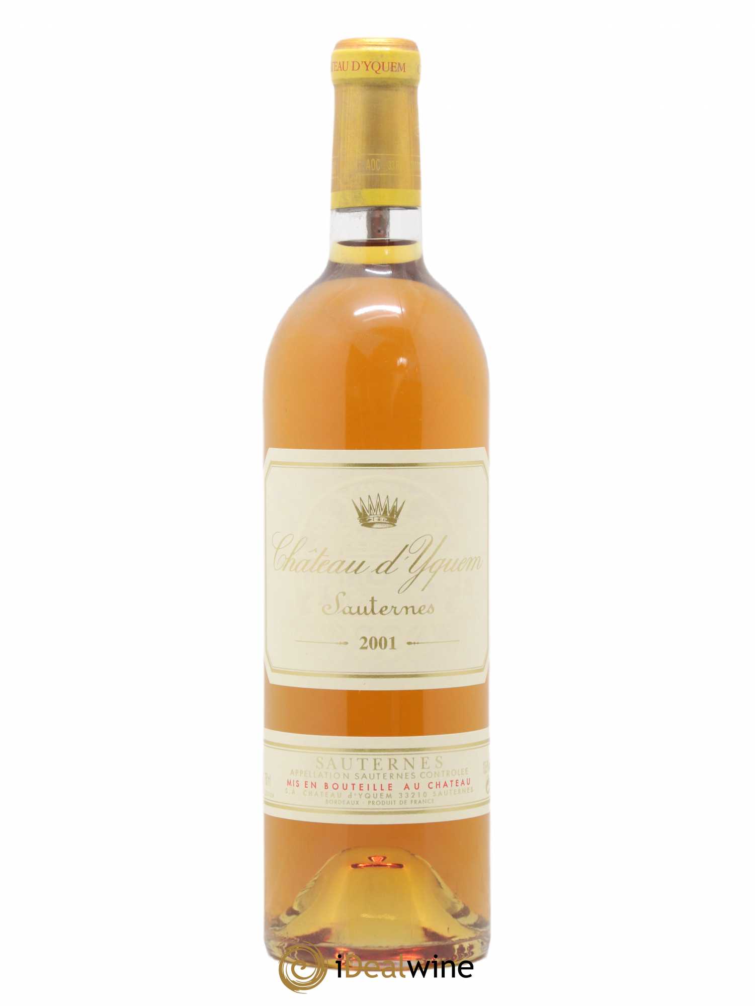 Château d' Yquem 1er Cru Classé Supérieur 2001 - Lotto di 1 bottiglia - 0