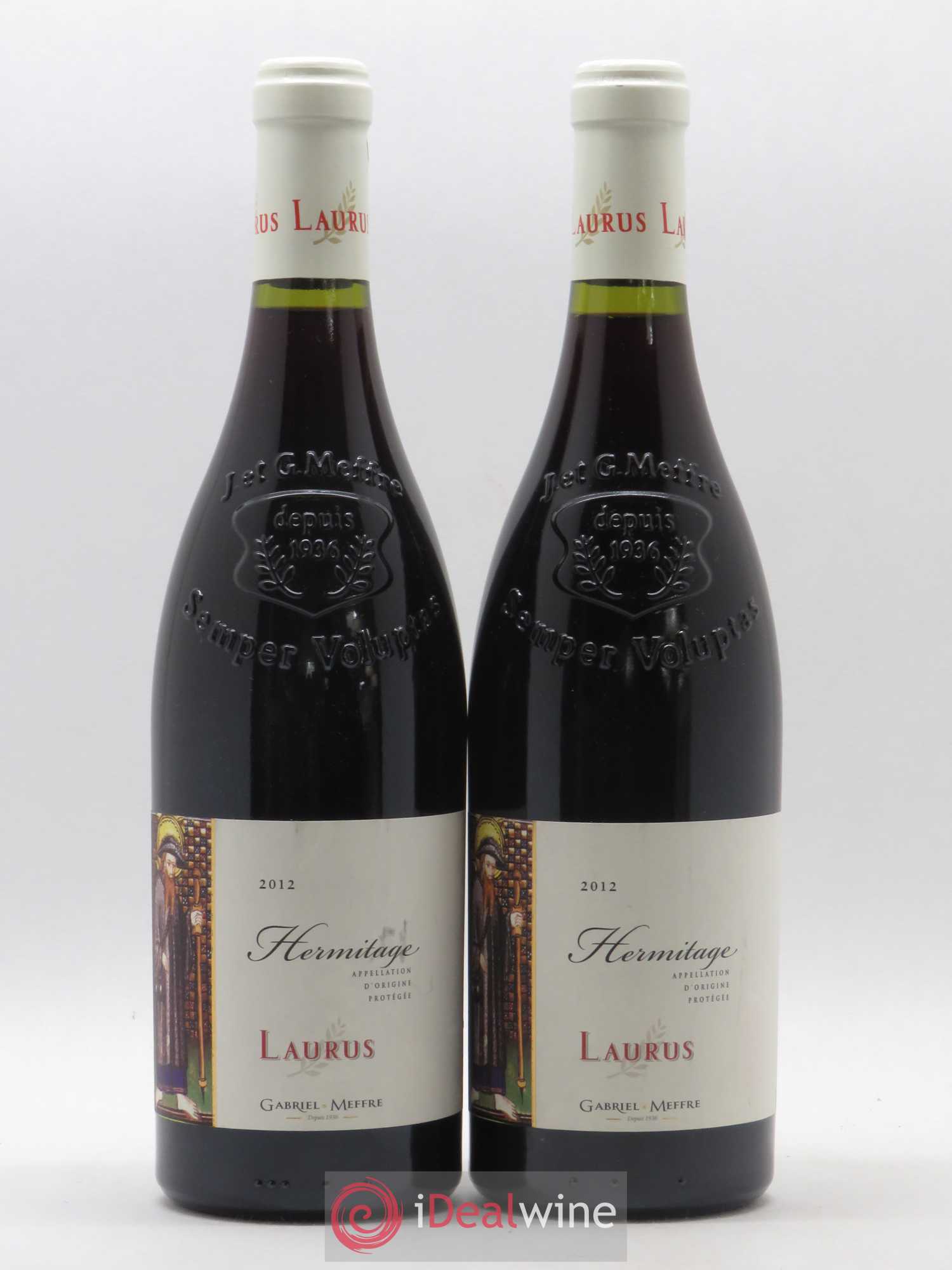 Hermitage Laurus Gabriel Meffre 2012 - Posten von 2 Flaschen - 0