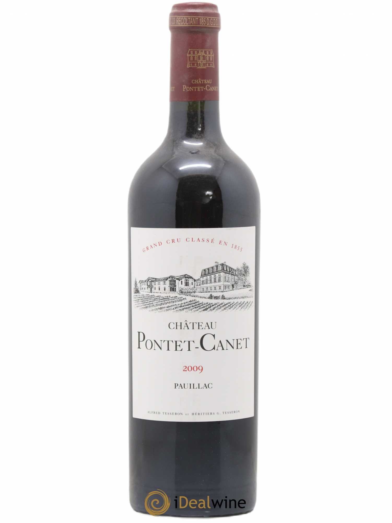 Château Pontet Canet 5ème Grand Cru Classé 2009 - Lot de 1 bouteille - 0