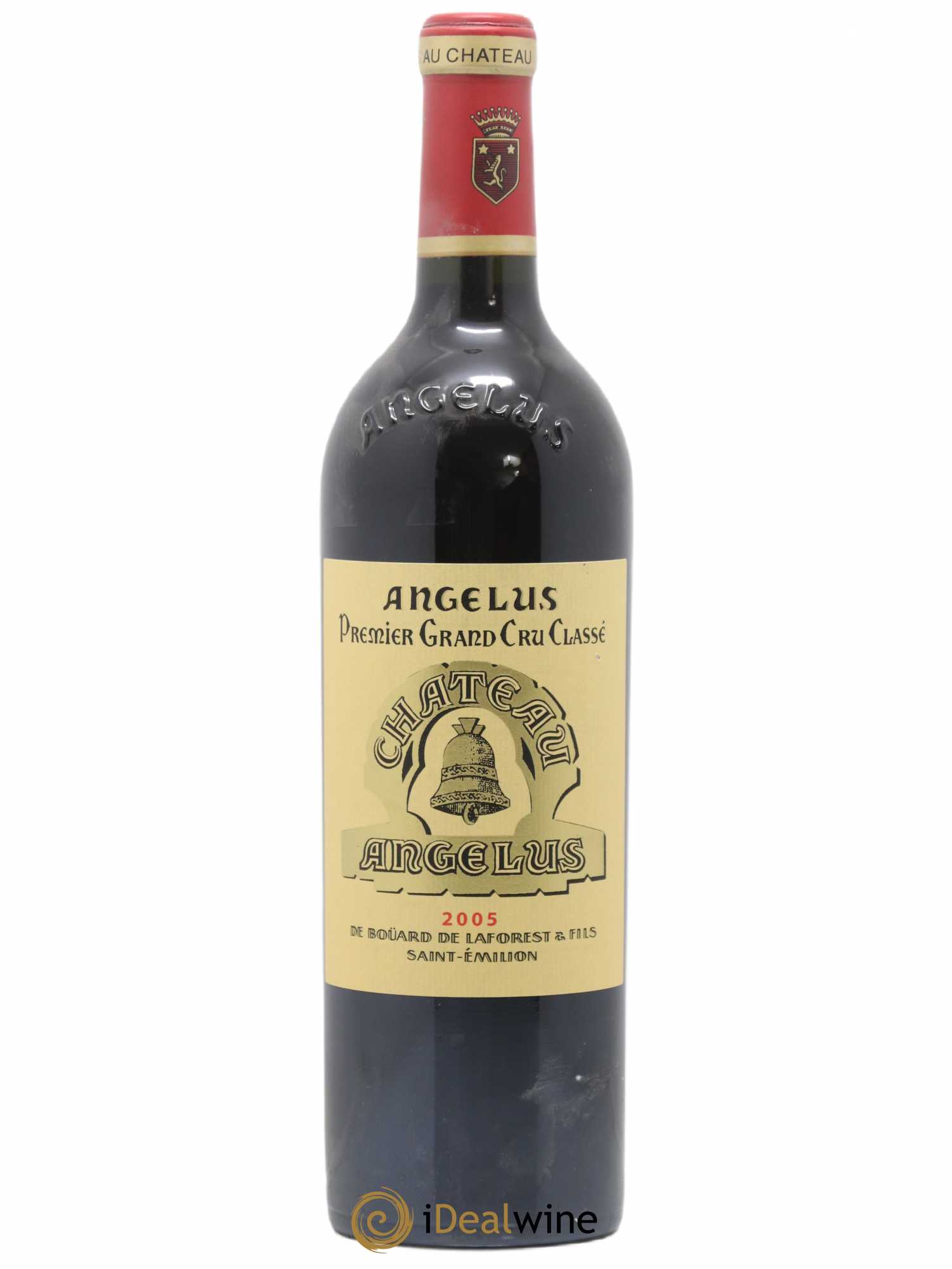 Château Angélus 1er Grand Cru Classé A 2005 - Lot de 1 bouteille - 0