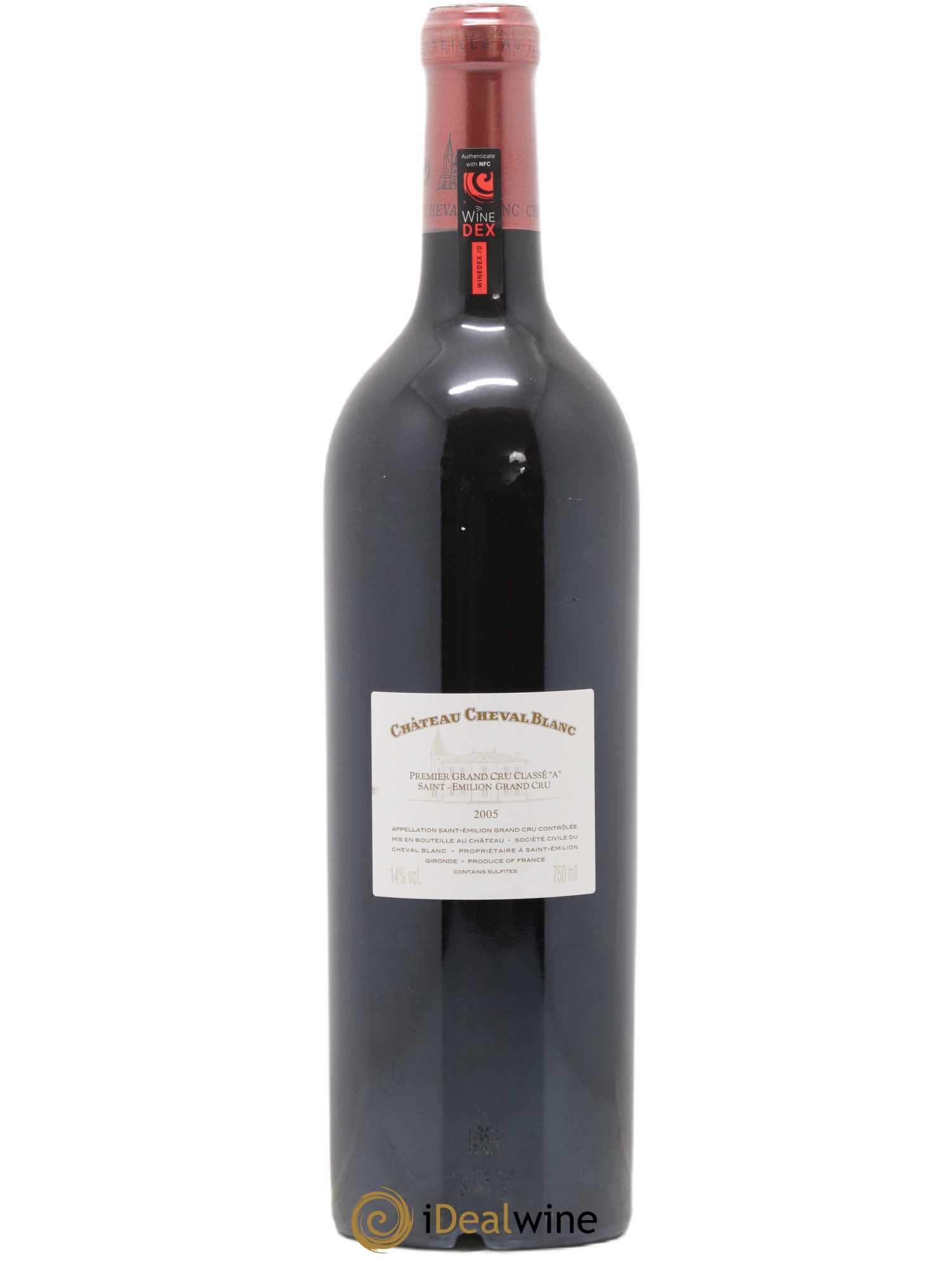 Château Cheval Blanc 1er Grand Cru Classé A 2005 - Lot de 1 bouteille - 1