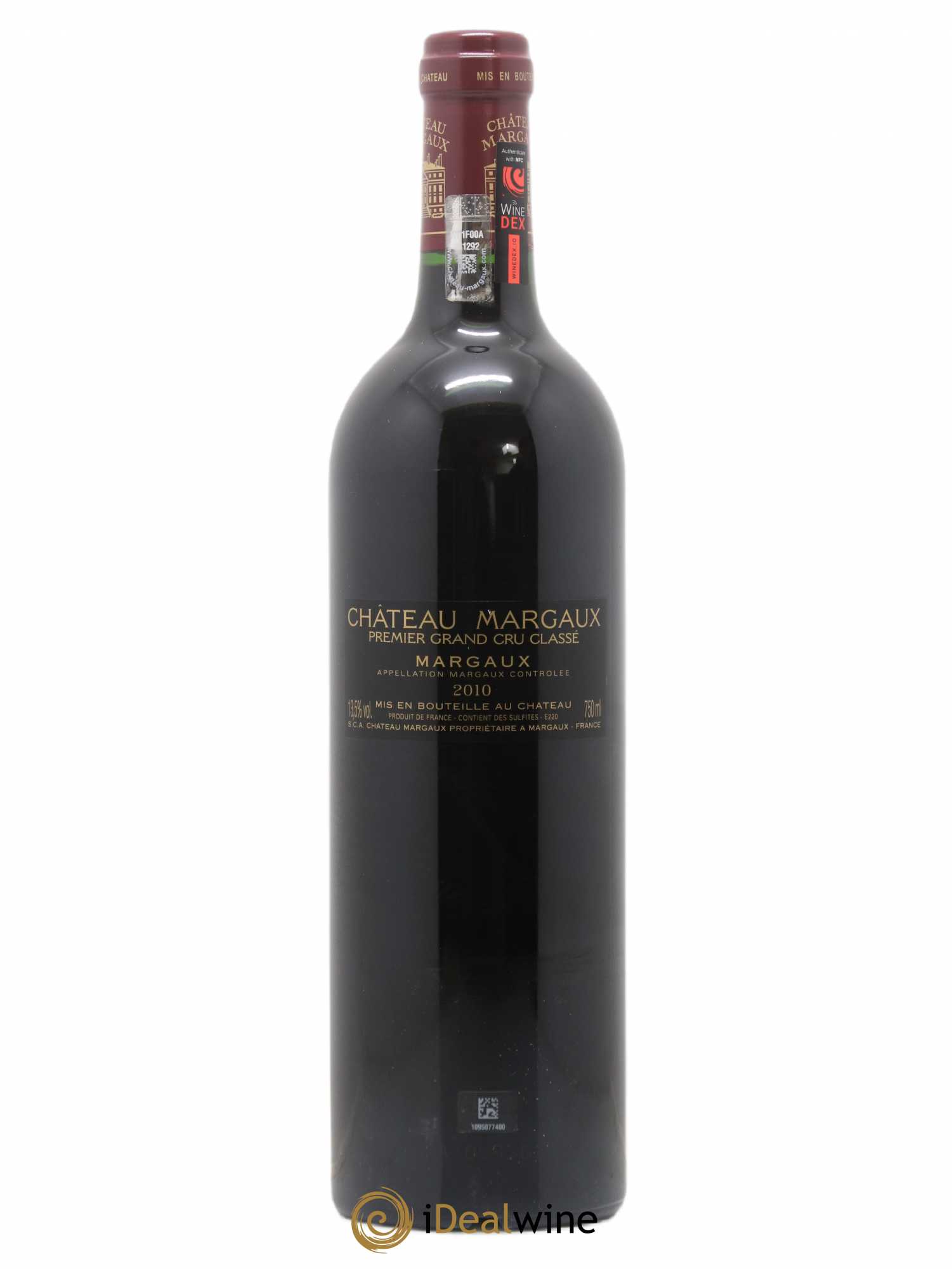 Château Margaux 1er Grand Cru Classé 2010 - Lot de 1 bouteille - 1