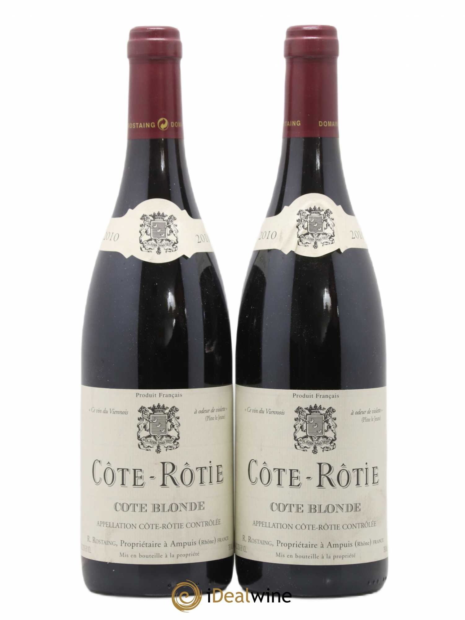 Côte-Rôtie Côte Blonde René Rostaing 2010 - Lotto di 2 bottiglie - 0