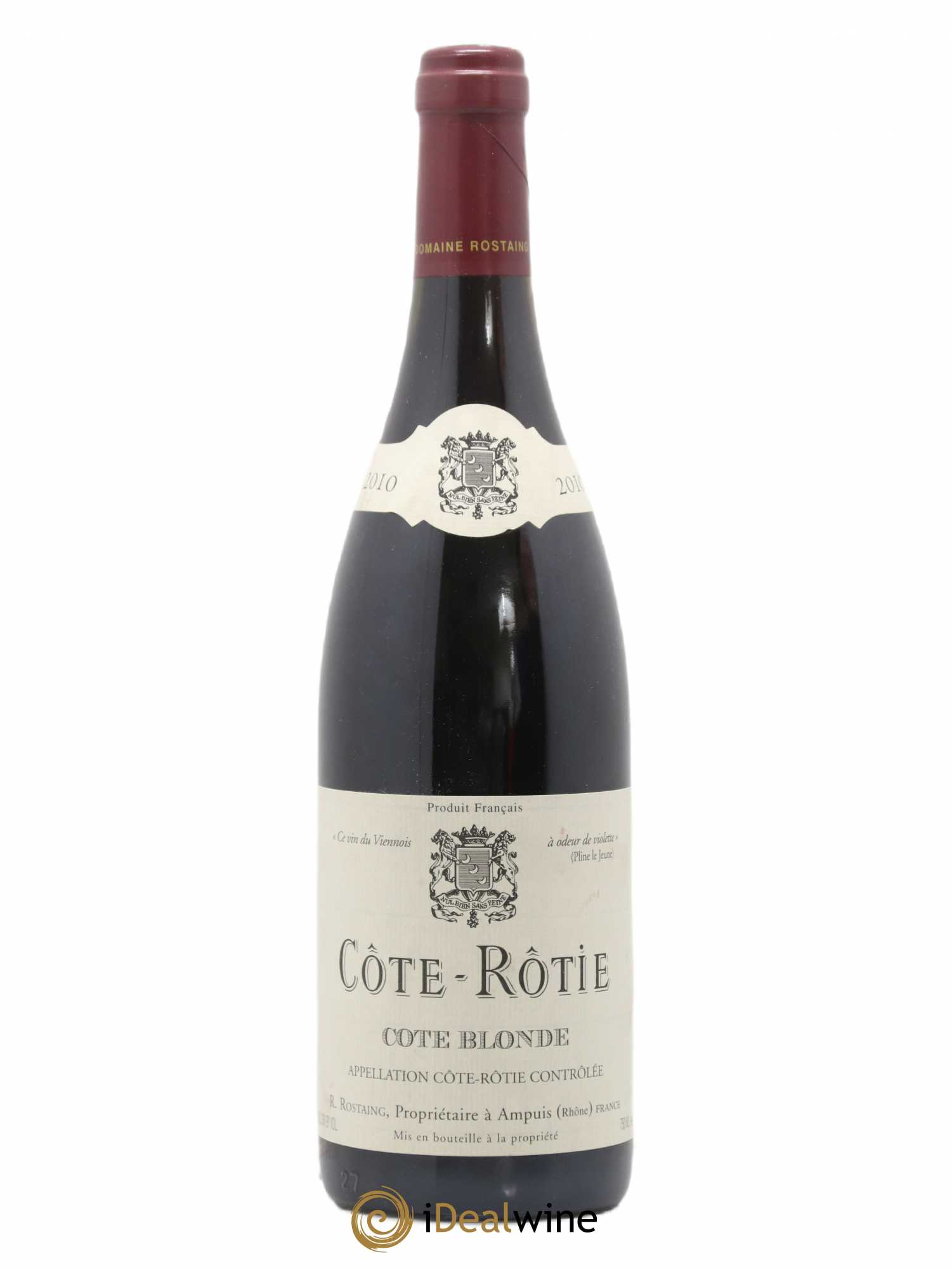 Côte-Rôtie Côte Blonde René Rostaing 2010 - Posten von 1 Flasche - 0
