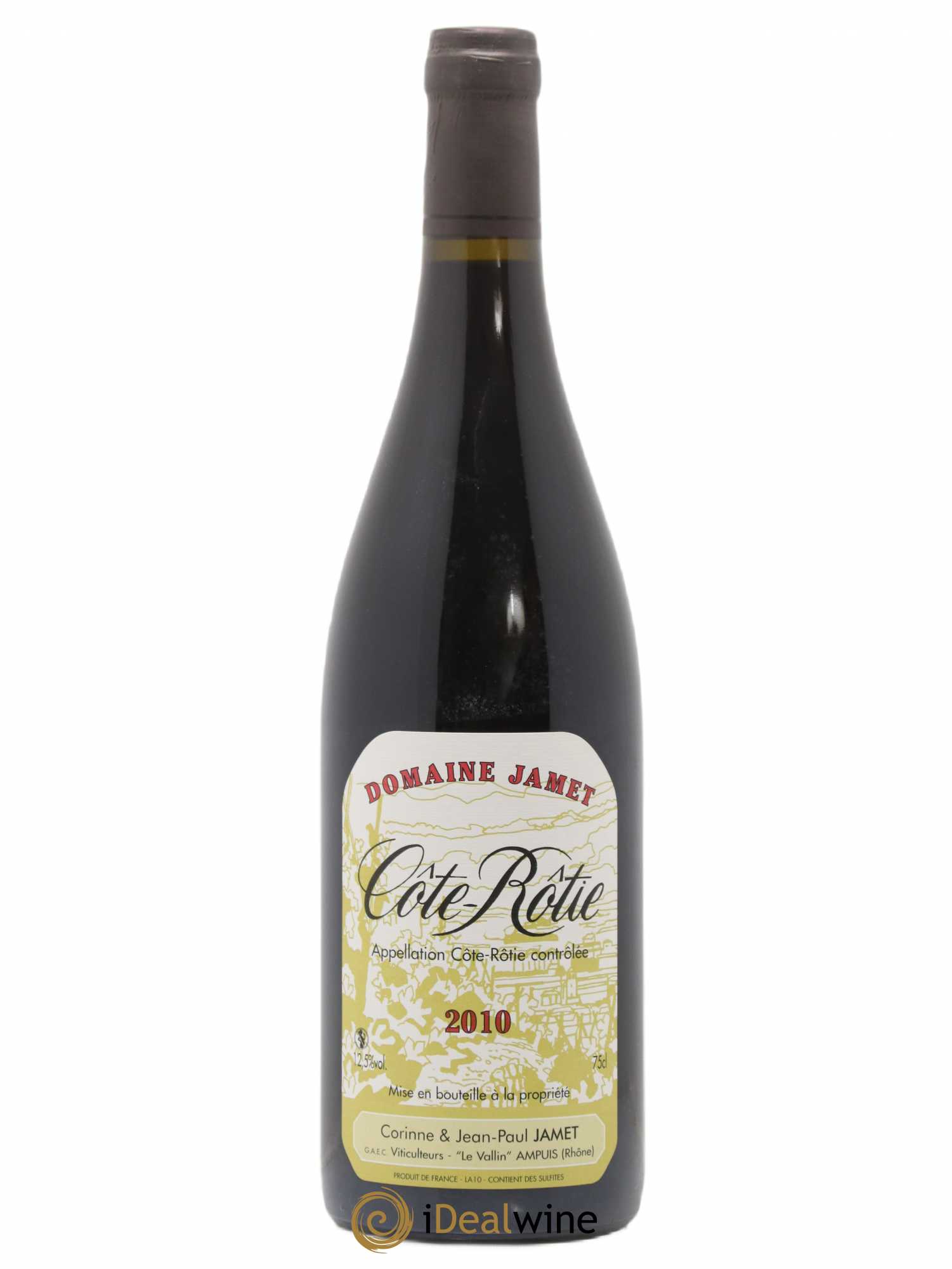 Côte-Rôtie Jamet (Domaine) 2010 - Lot de 1 bouteille - 0