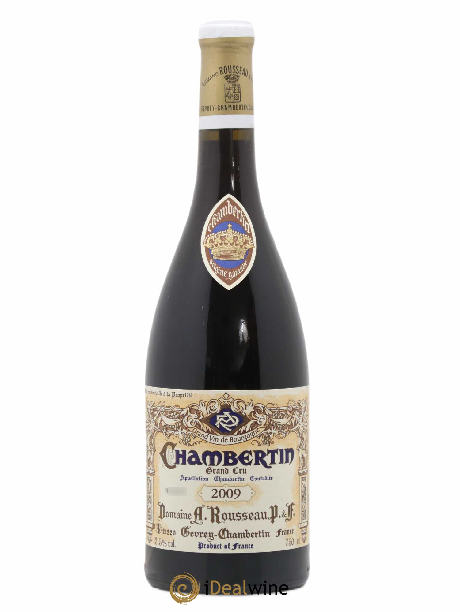 Chambertin Grand Cru Armand Rousseau (Domaine) 2009 - Lot de 1 bouteille - 0