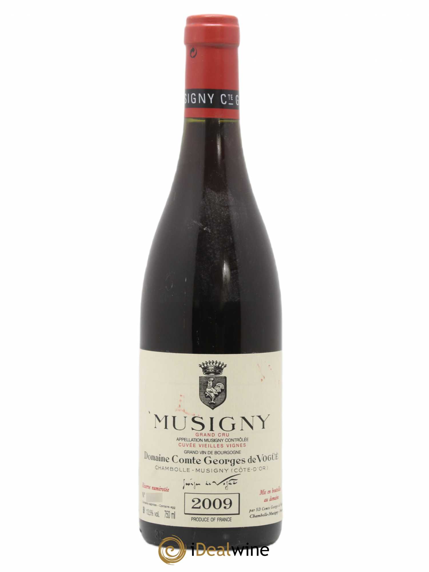 Musigny Grand Cru Cuvée Vieilles Vignes Comte Georges de Vogüé 2009 - Lot de 1 bouteille - 0