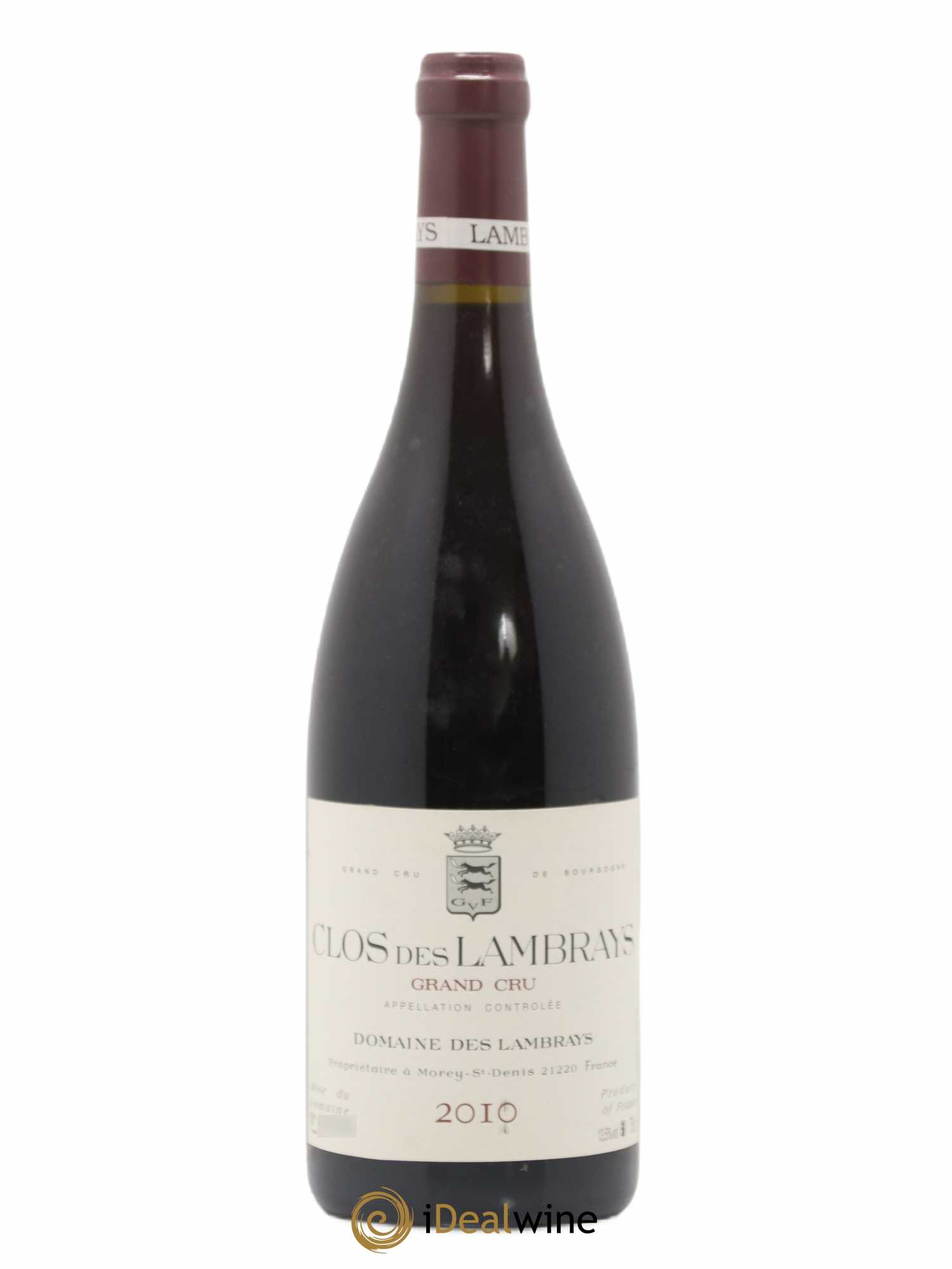 Clos des Lambrays Grand Cru Domaine des Lambrays 2010 - Lot de 1 bouteille - 0