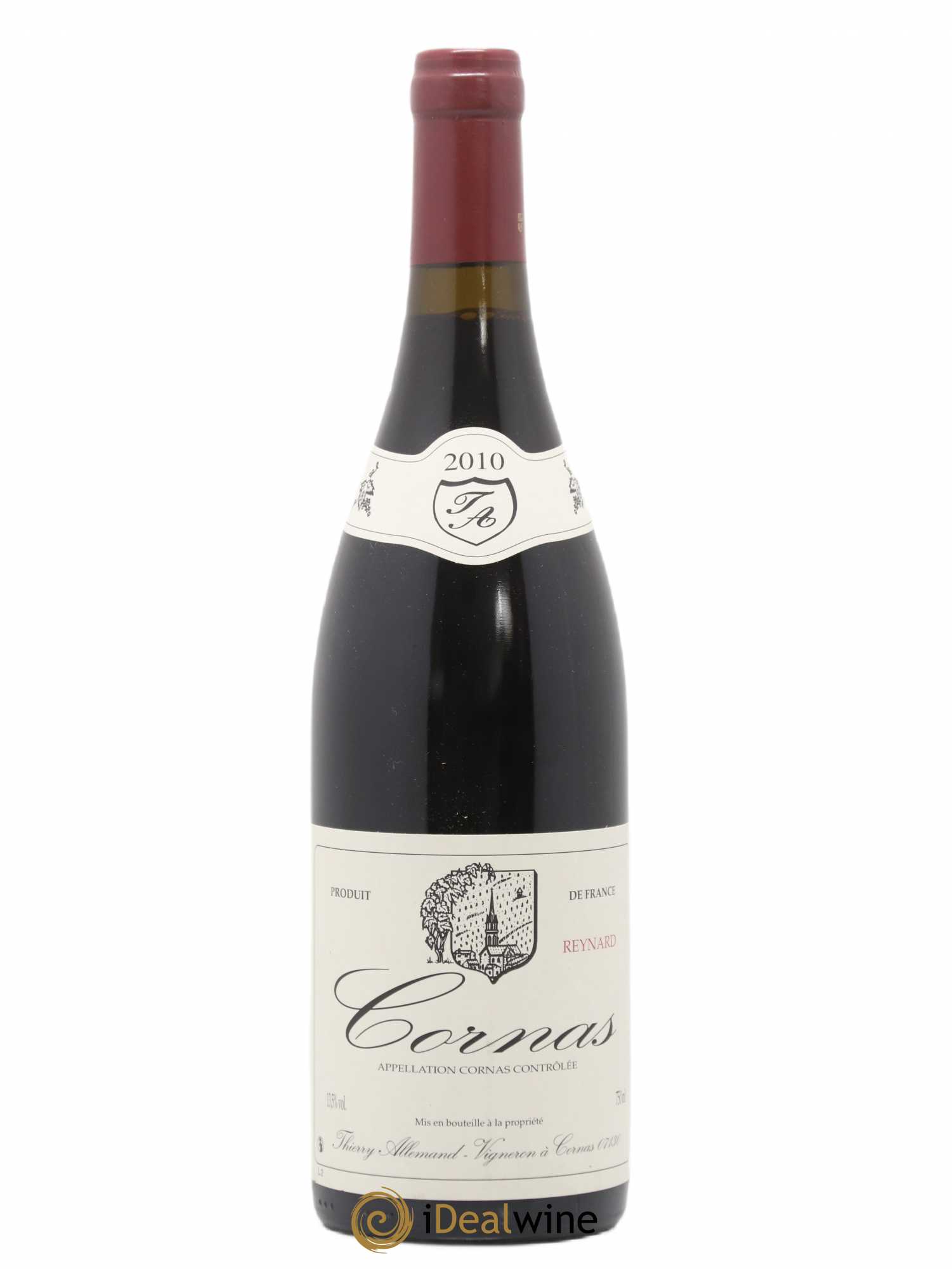 Cornas Reynard Thierry Allemand 2010 - Lot de 1 bouteille - 0