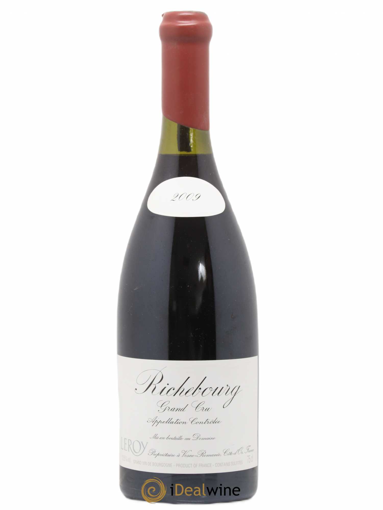 Richebourg Grand Cru Leroy (Domaine) 2009 - Lot de 1 bouteille - 0