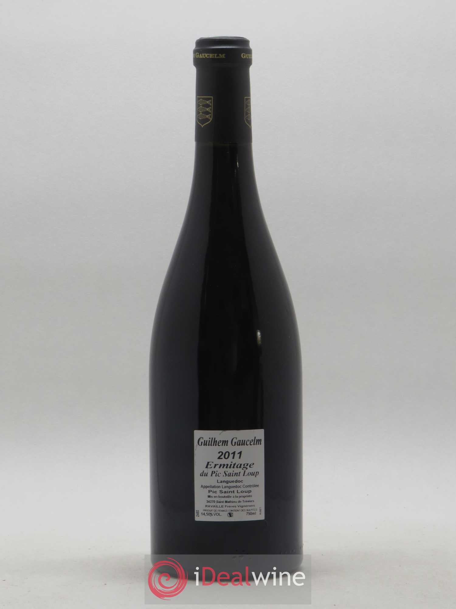 Pic Saint-Loup Héritage du Pic Saint-Loup (anciennement Ermitage) Guilhem Gaucelm 2011 - Lot de 1 bouteille - 1