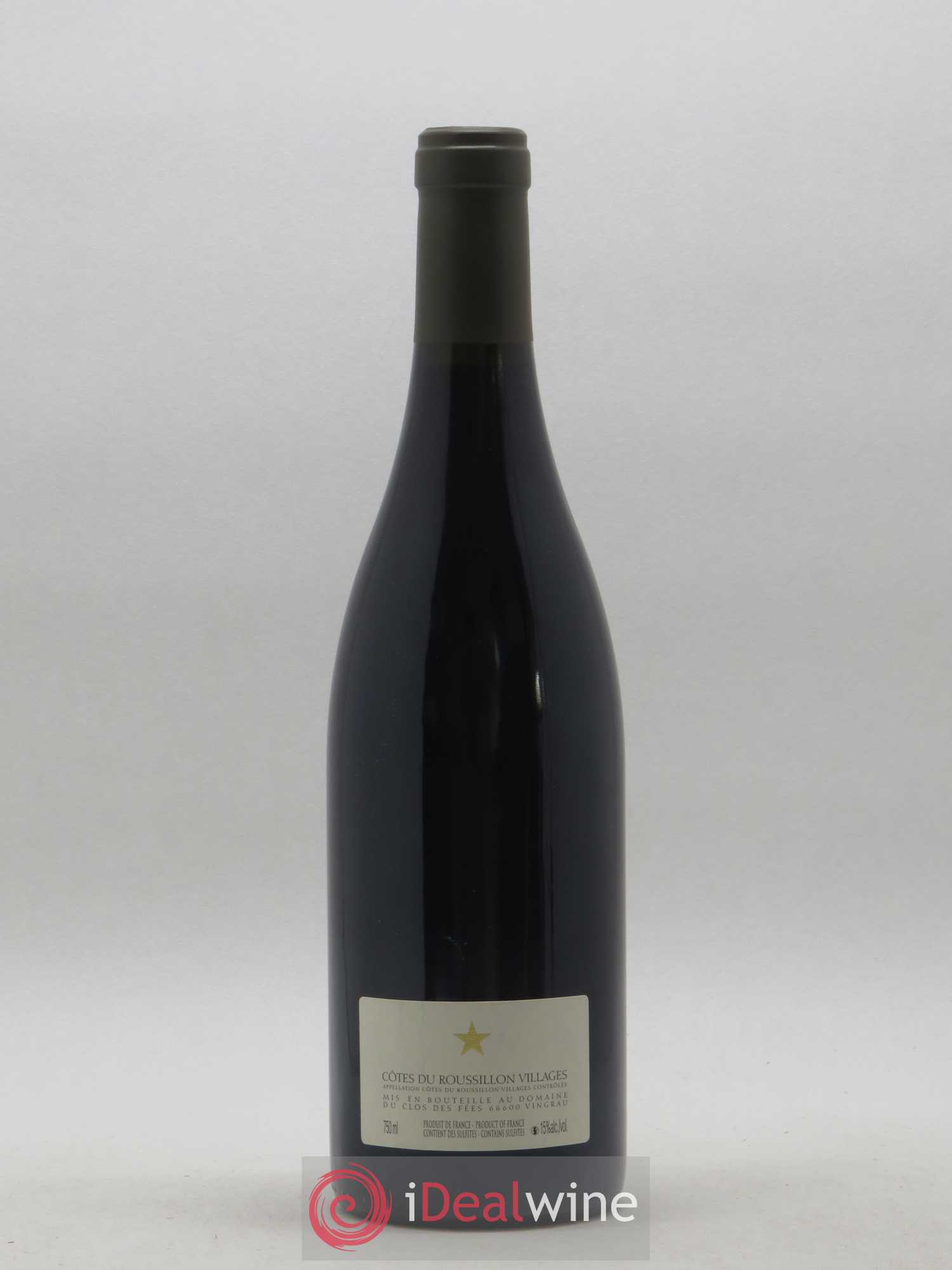Côtes du Roussillon Villages Clos des Fées Hervé Bizeul 2012 - Posten von 1 Flasche - 1