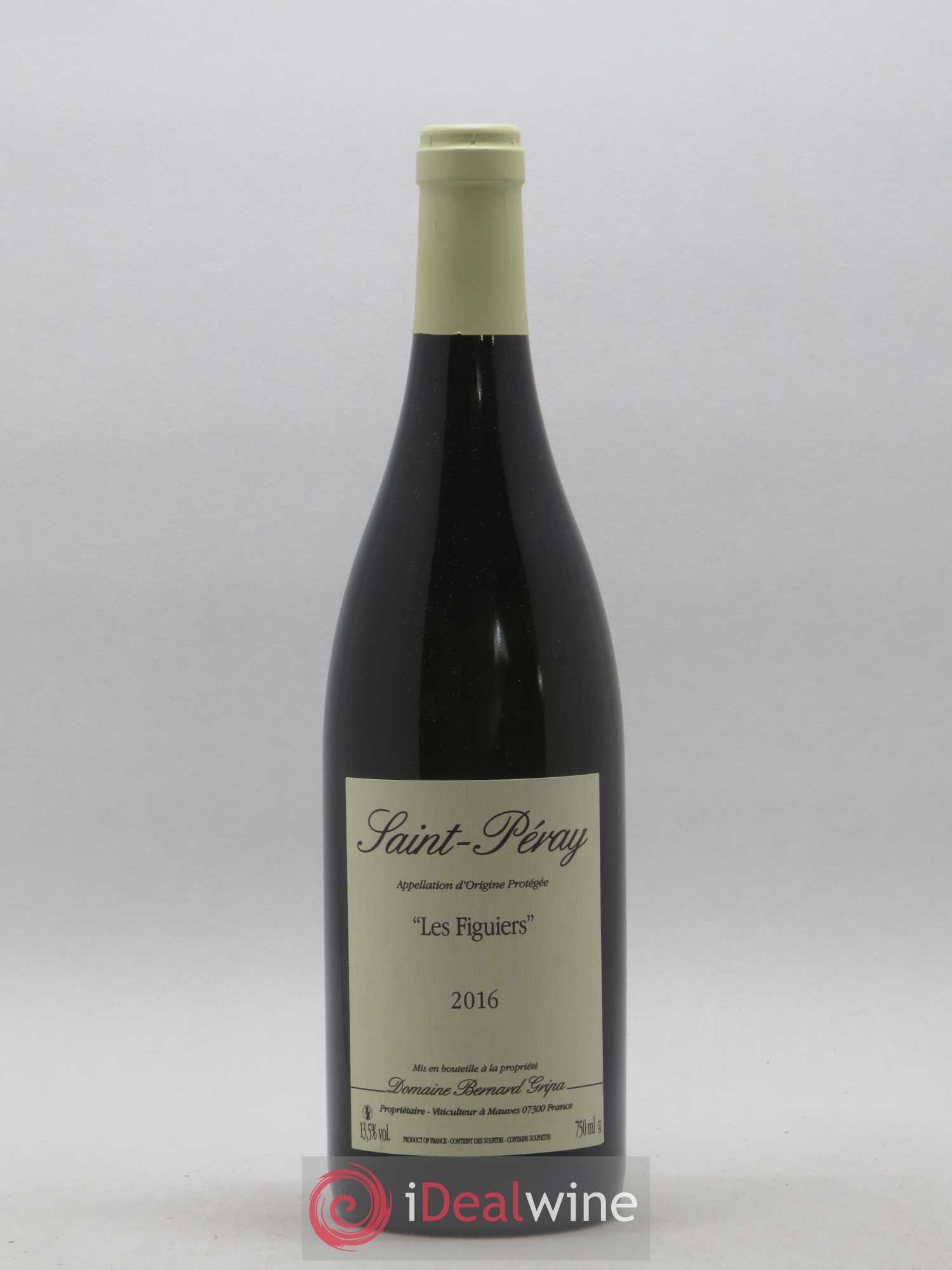 Saint-Péray Les Figuiers Bernard Gripa (Domaine) 2016 - Lot de 1 bouteille - 0