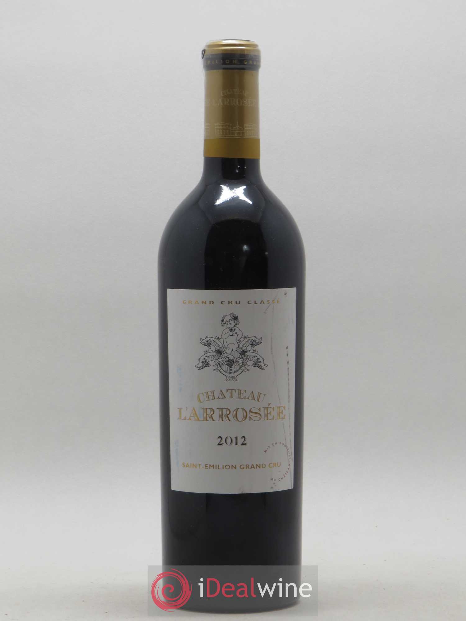 Château l' Arrosée Grand Cru Classé 2012 - Lot de 1 bouteille - 0