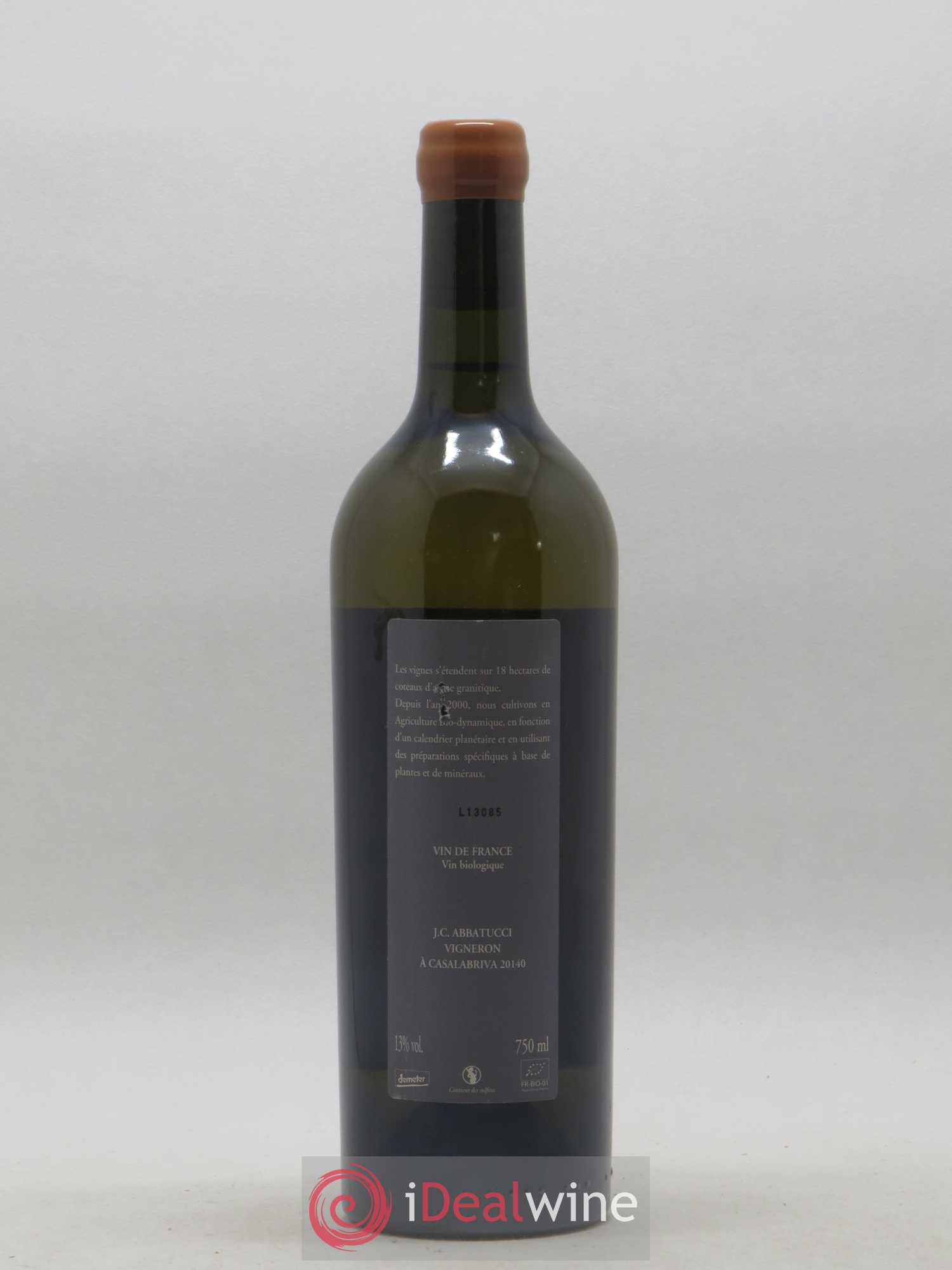 Vin de France Général de la Révolution Comte Abbatucci (Domaine) 2013 - Lot de 1 bouteille - 1