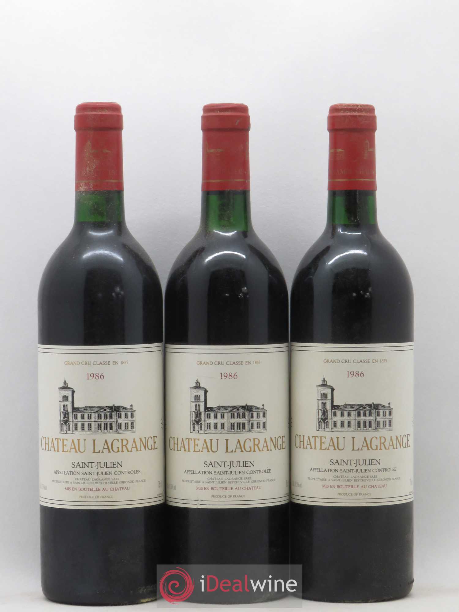 Château Lagrange 3ème Grand Cru Classé 1986 - Lot de 6 bouteilles - 2