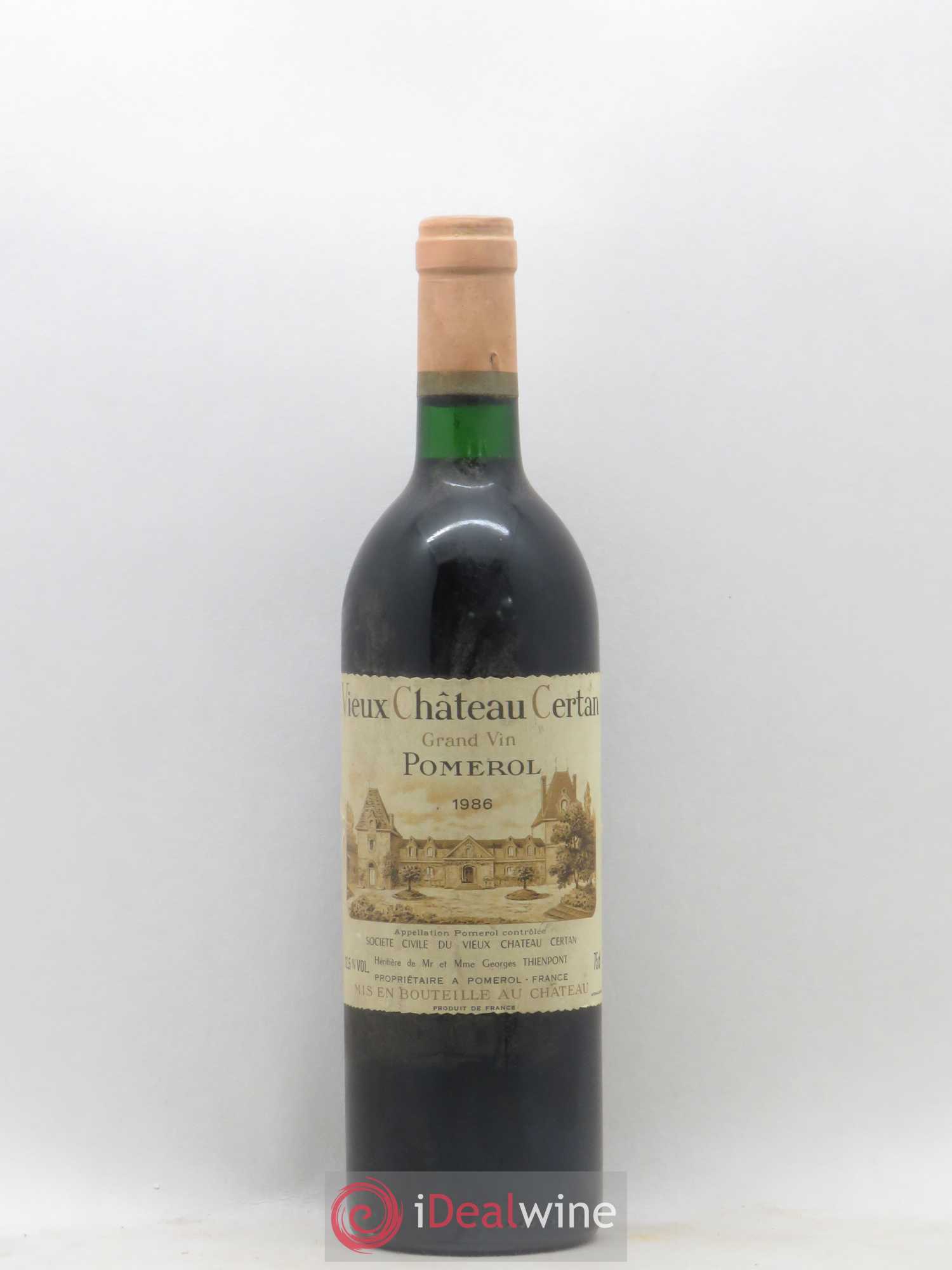 Vieux Château Certan 1986 - Lot de 1 bouteille - 0