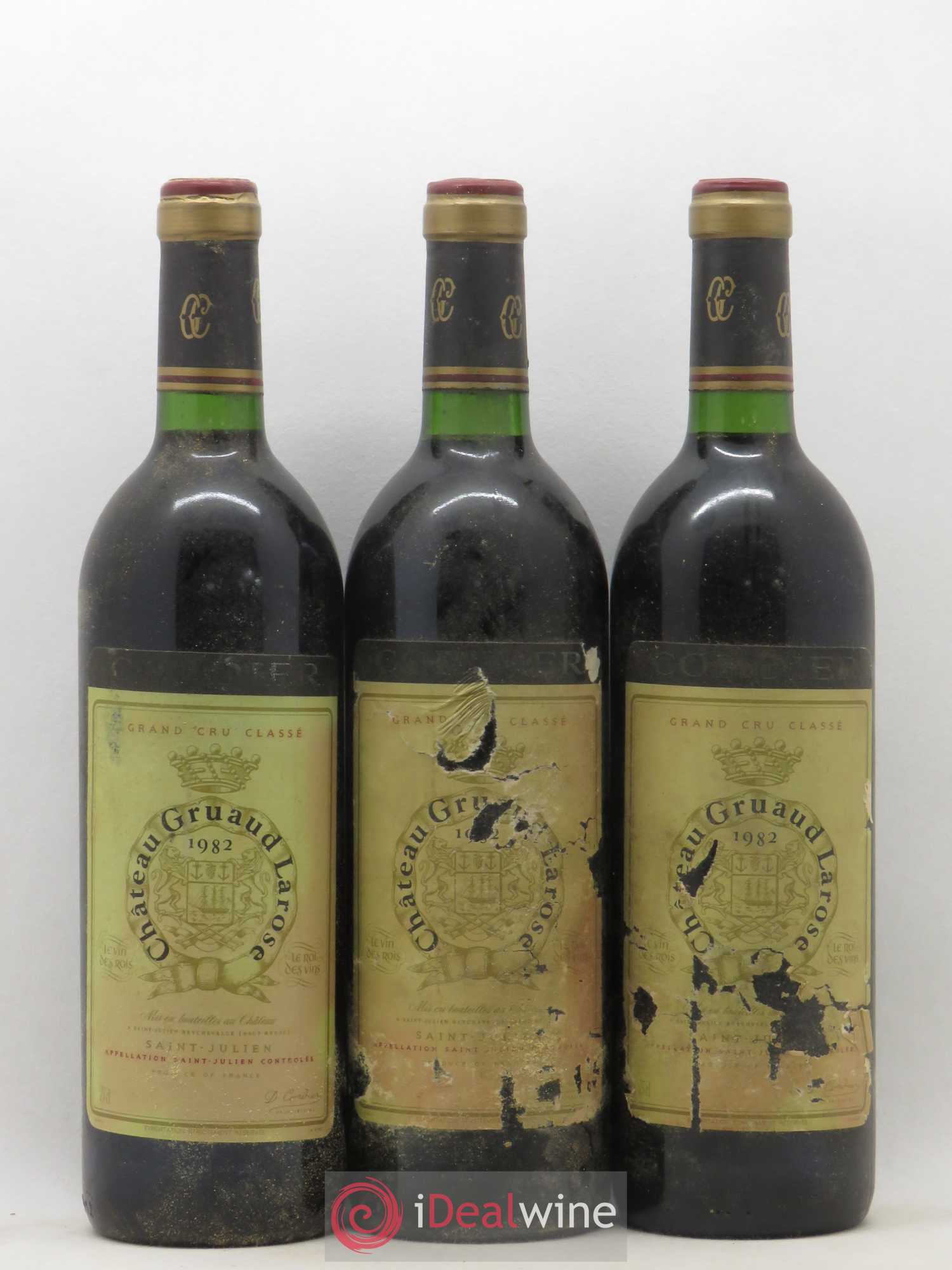 Château Gruaud Larose 2ème Grand Cru Classé 1982 - Lot de 6 bouteilles - 1