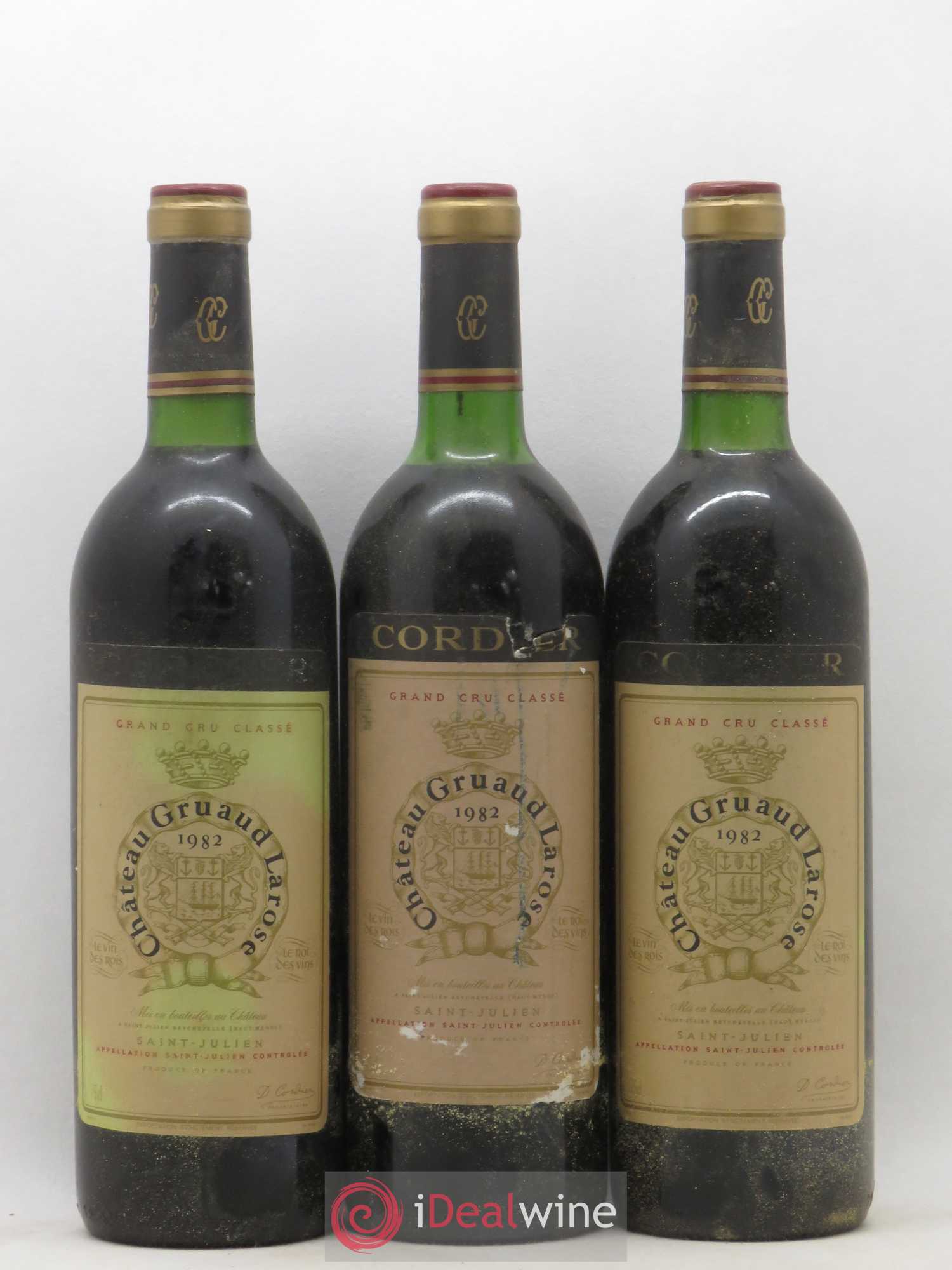 Château Gruaud Larose 2ème Grand Cru Classé 1982 - Lot de 6 bouteilles - 2
