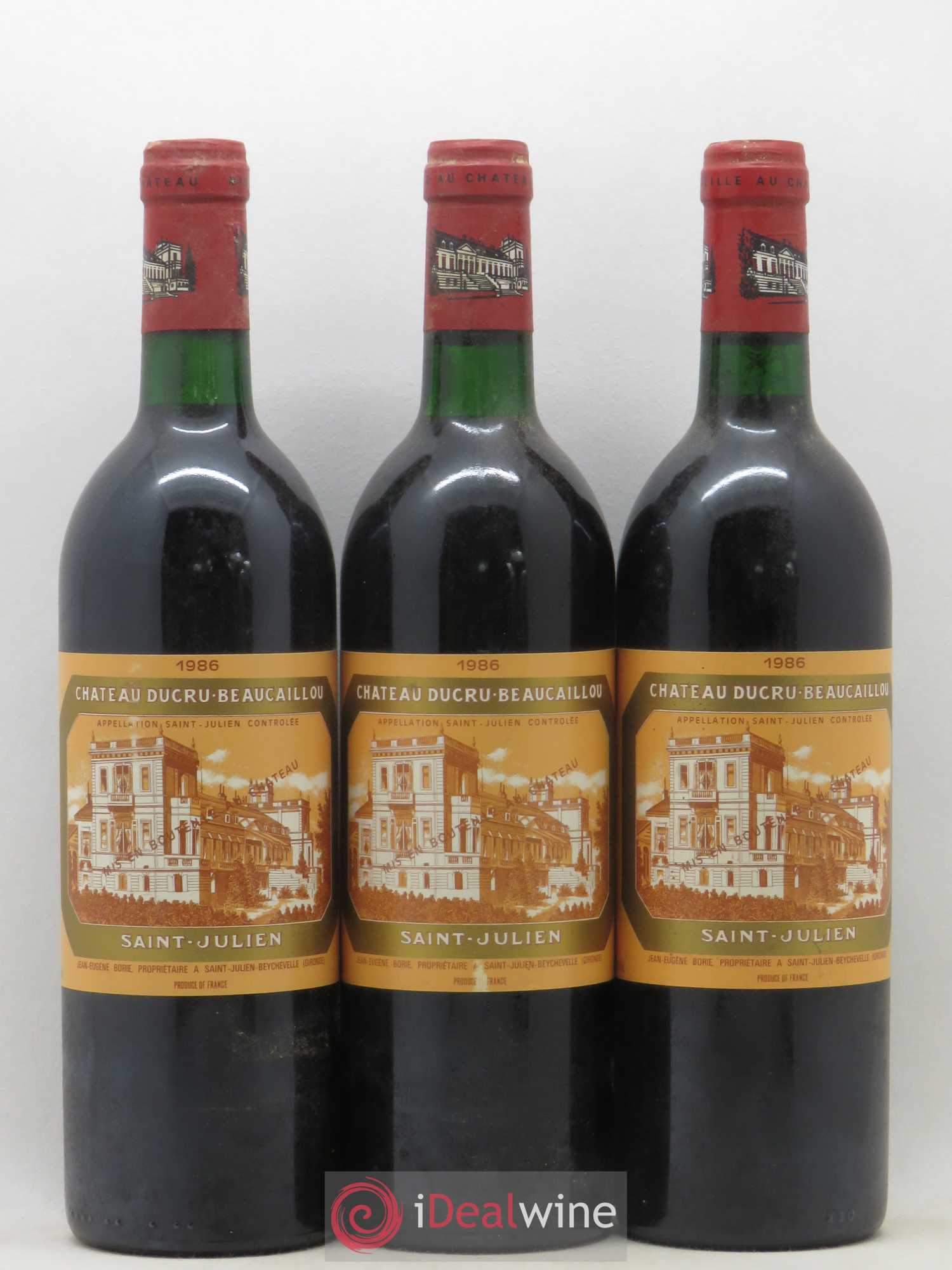 Château Ducru Beaucaillou 2ème Grand Cru Classé 1986 - Lot de 6 bouteilles - 2