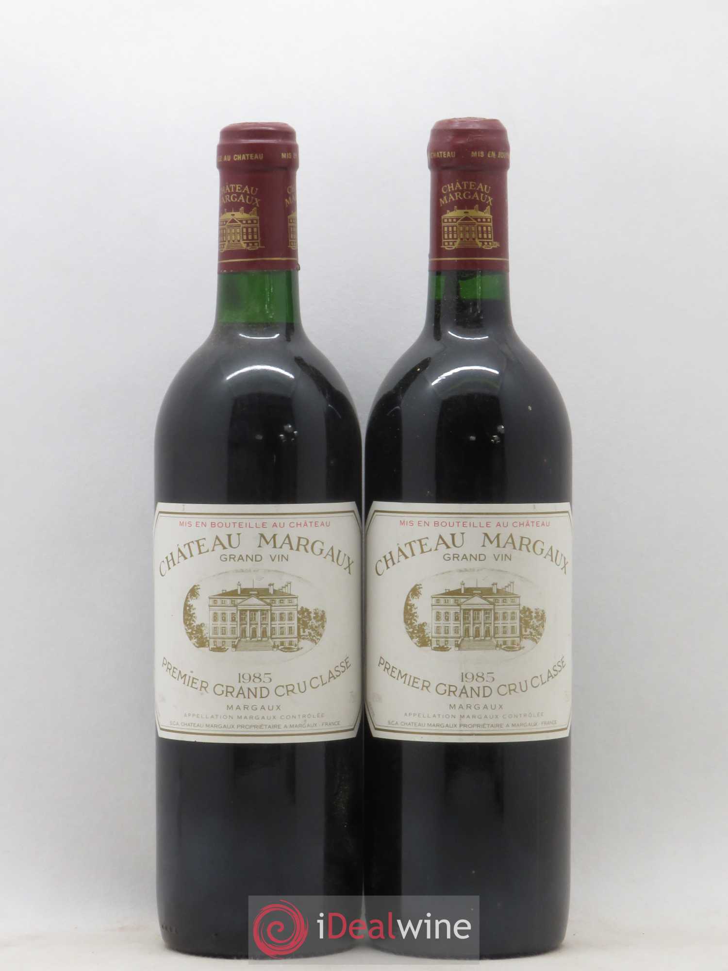 Château Margaux 1er Grand Cru Classé 1985 - Lot de 2 bouteilles - 0