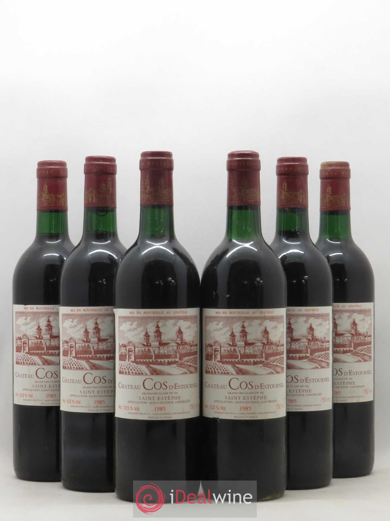 Cos d'Estournel 2ème Grand Cru Classé 1985 - Lot de 6 bouteilles - 0