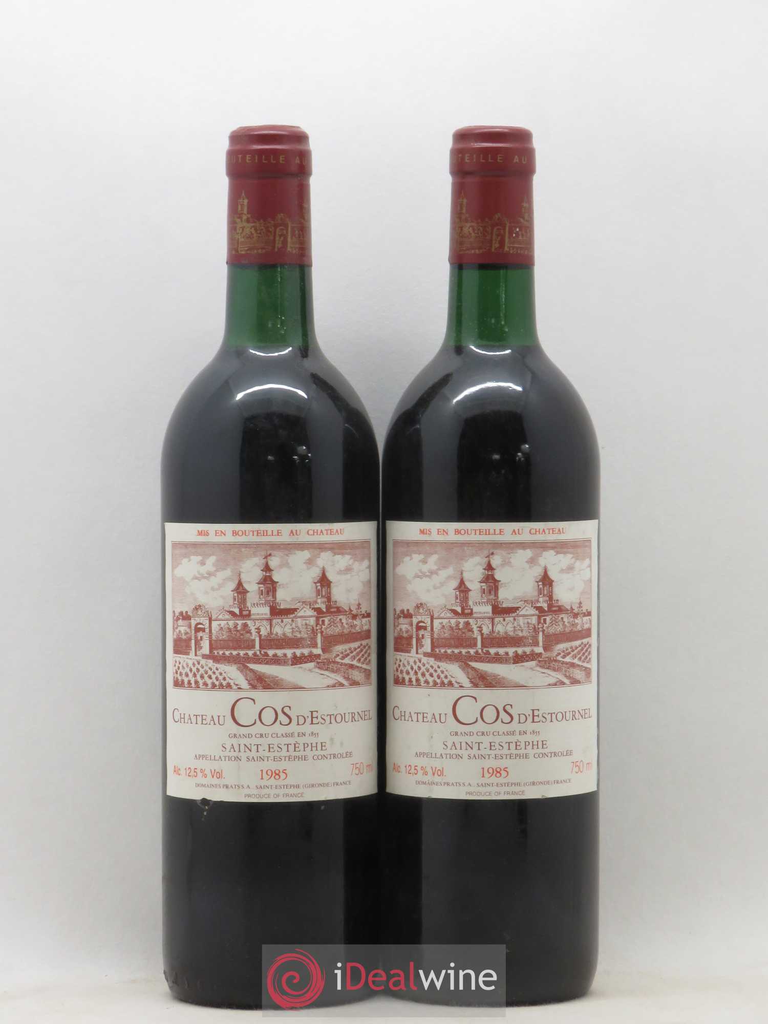 Cos d'Estournel 2ème Grand Cru Classé 1985 - Lot de 2 bouteilles - 0