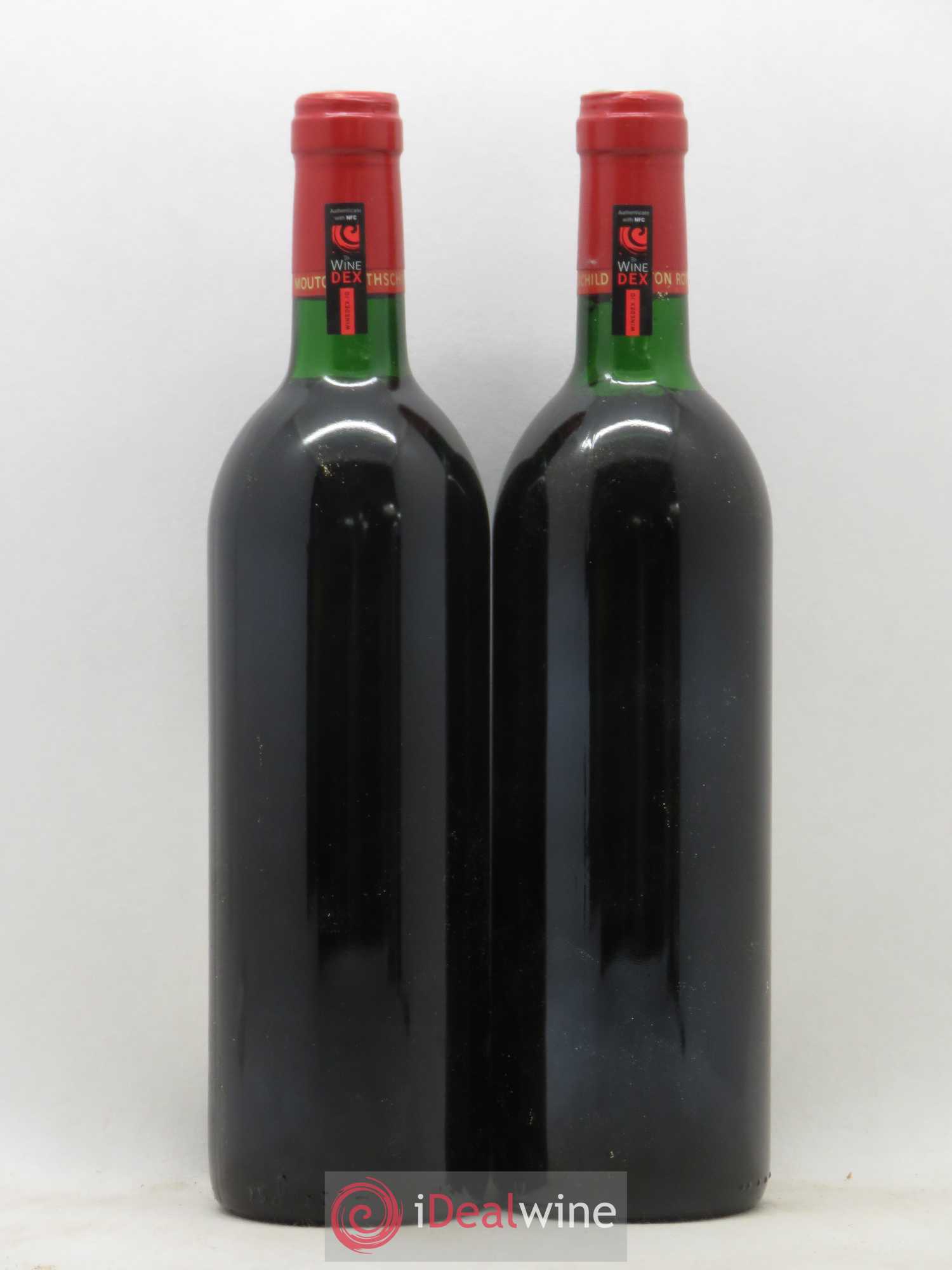 Château Mouton Rothschild 1er Grand Cru Classé 1986 - Lot de 2 bouteilles - 1