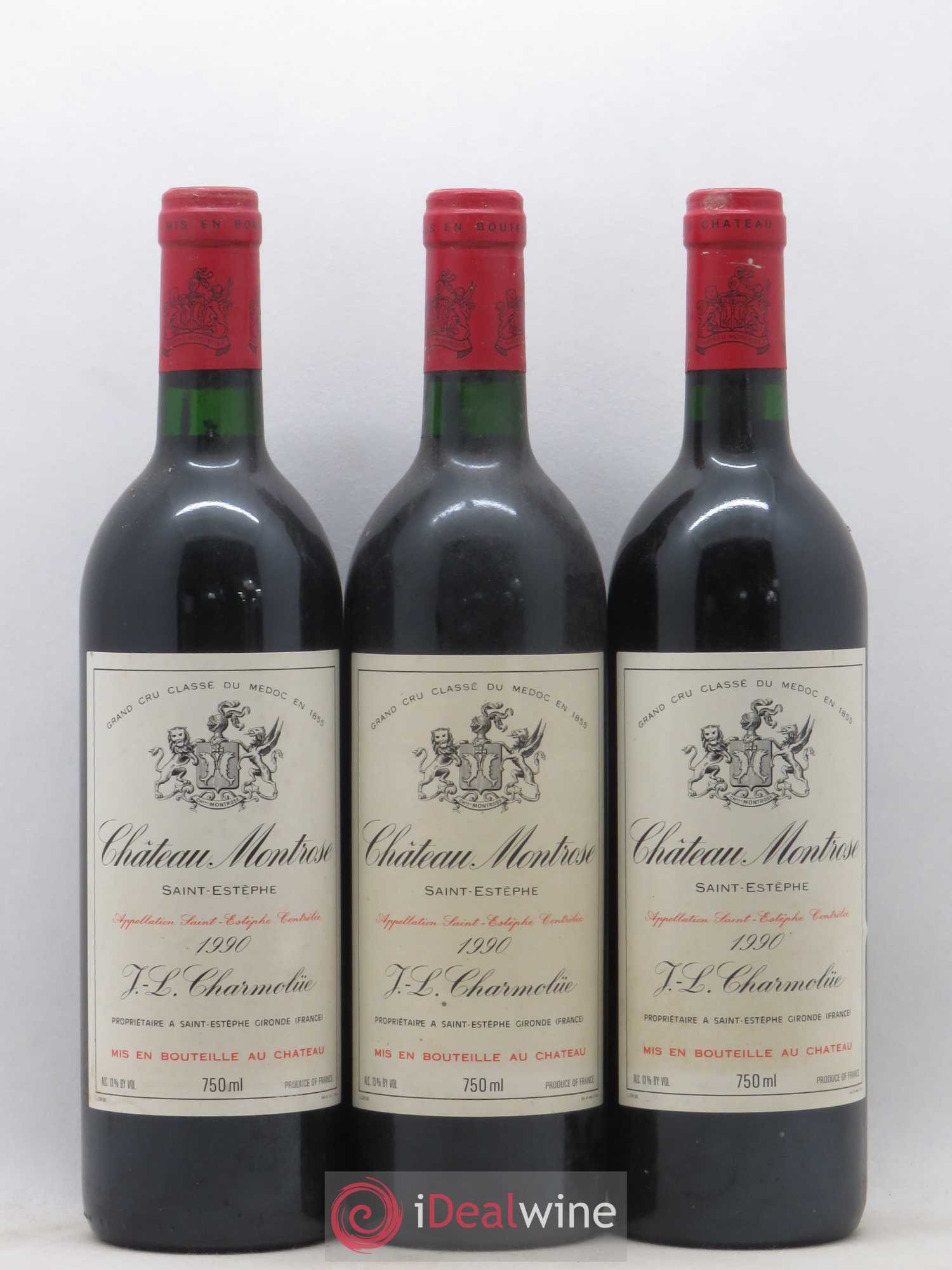 Château Montrose 2ème Grand Cru Classé 1990 - Lot de 12 bouteilles - 2