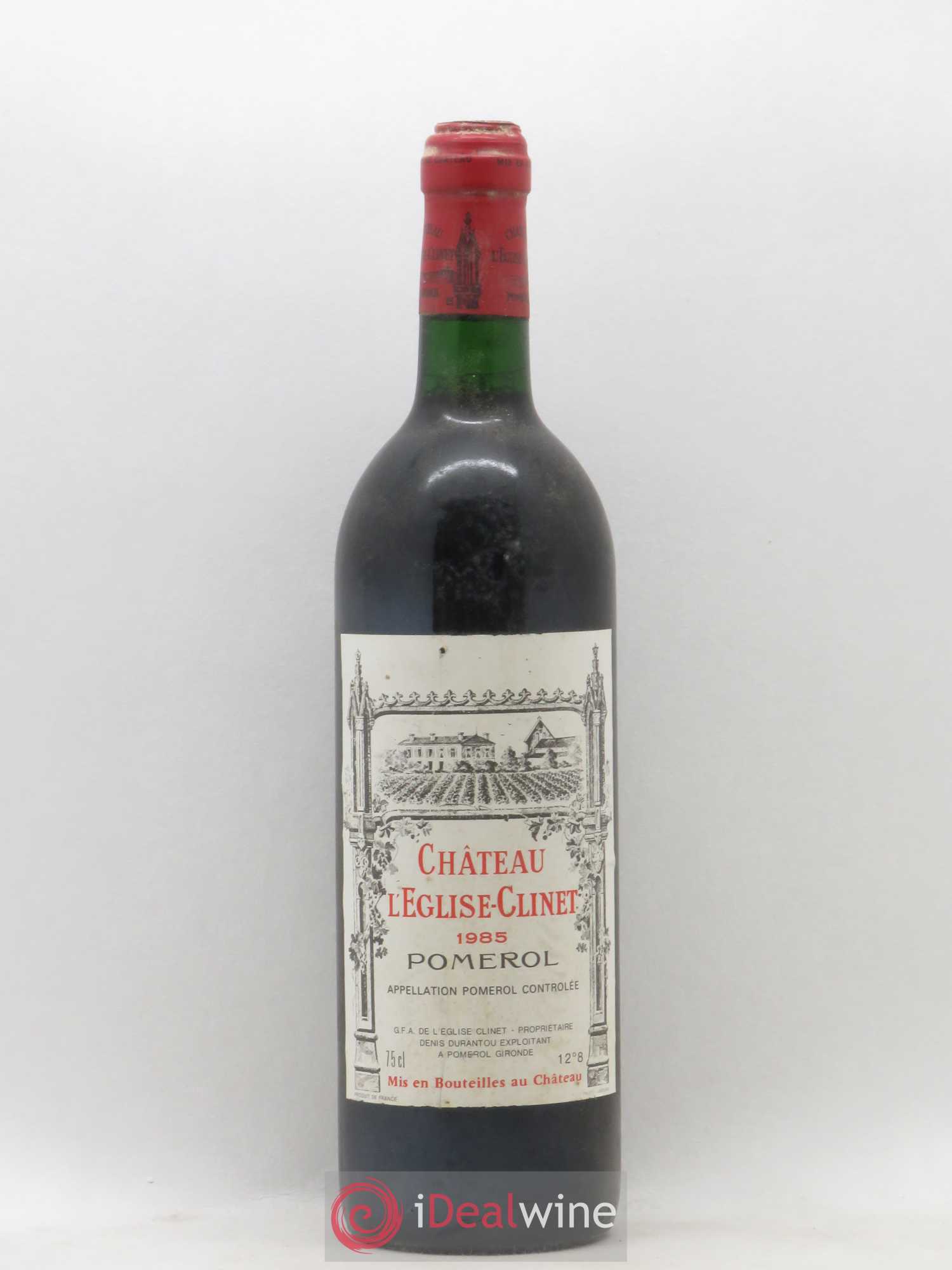 Château l' Église Clinet 1985 - Lot de 1 bouteille - 0